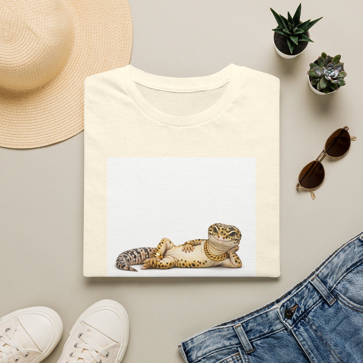 Gold Gecko Co.™ | Lounging | Leopard Gecko | Comfort Colors 6500