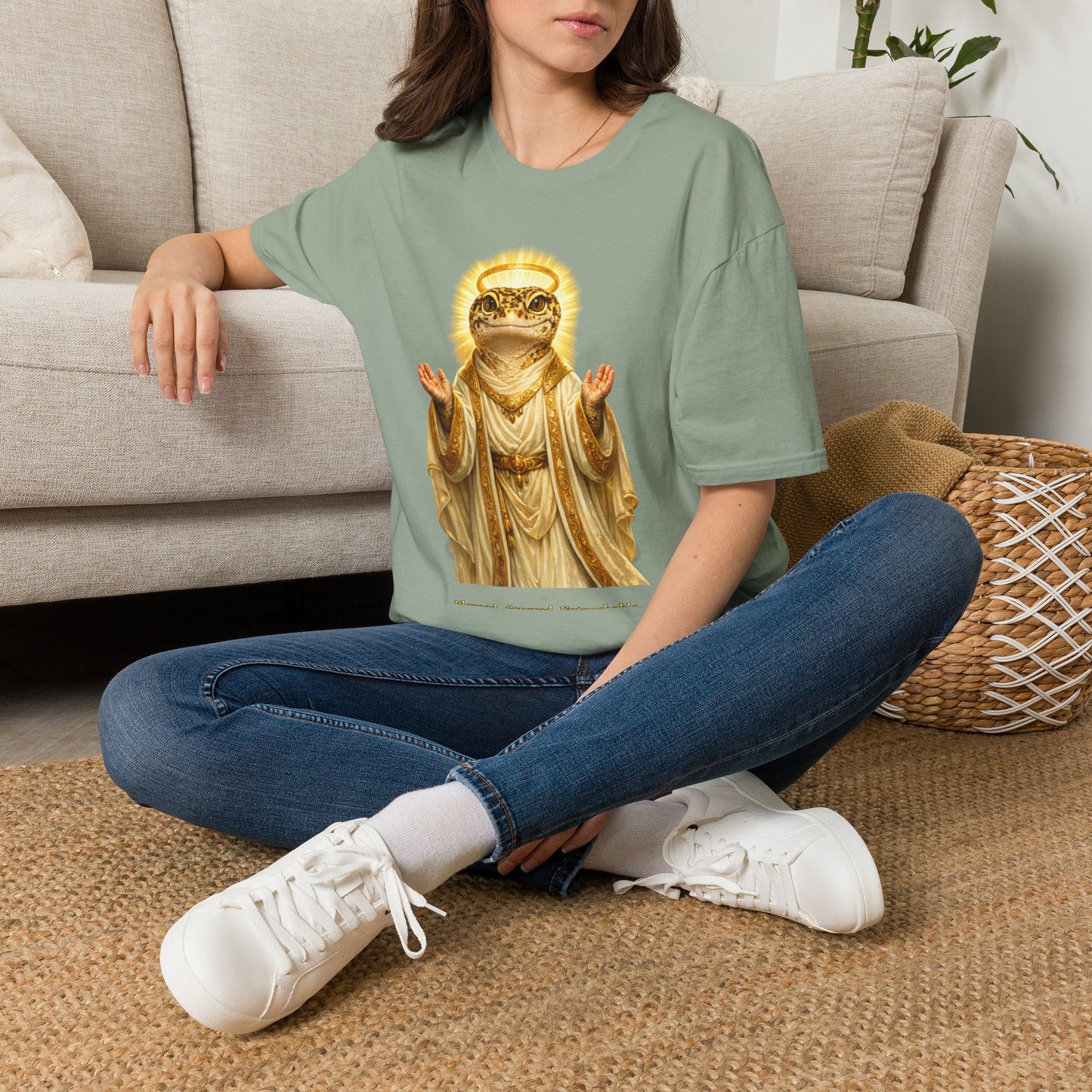 Gold Gecko Co. | Blessed. Covered. Untouchable. | Blessing Gecko Tee