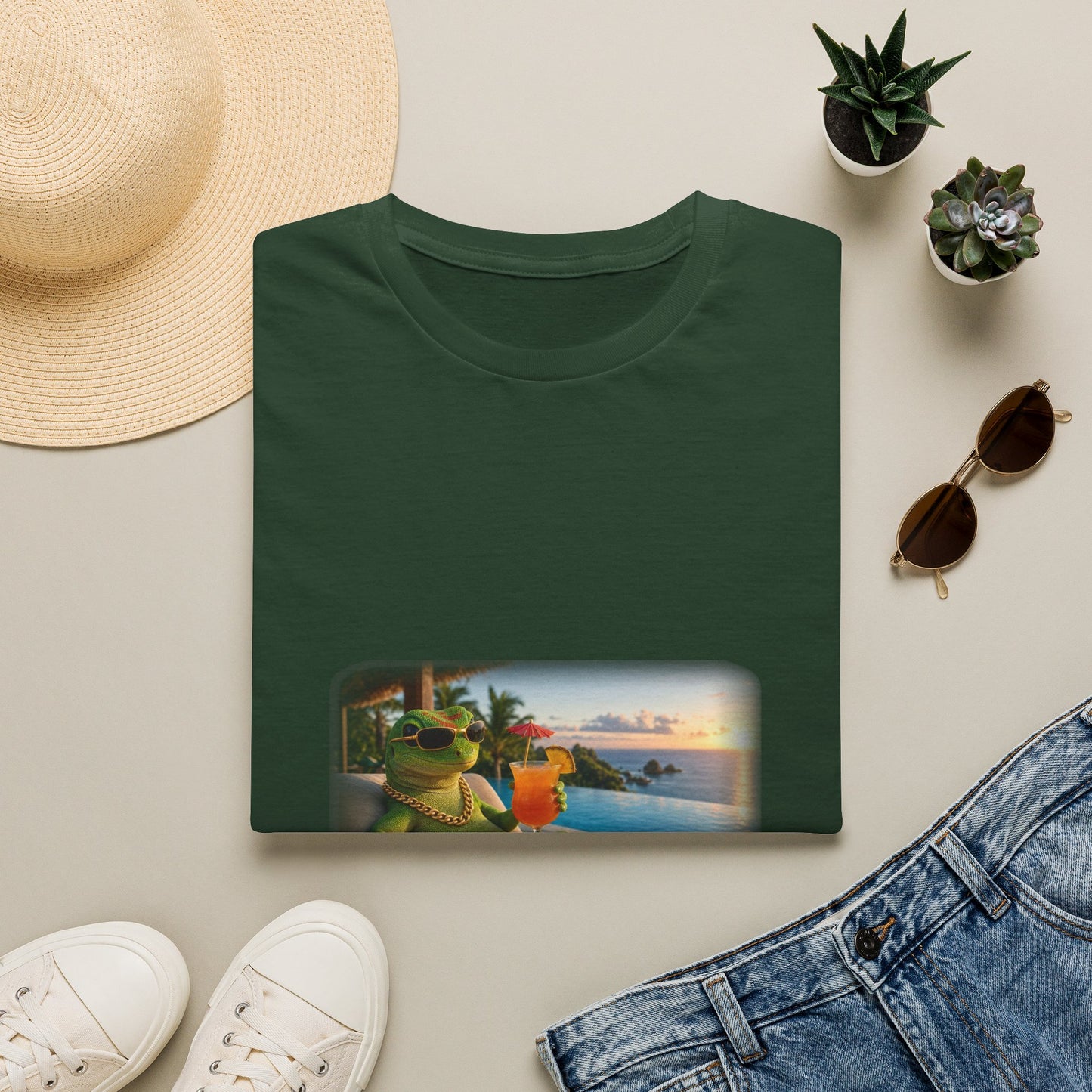 Gold Gecko Co.™ | Five Stars | Day Gecko | Comfort Colors 6500