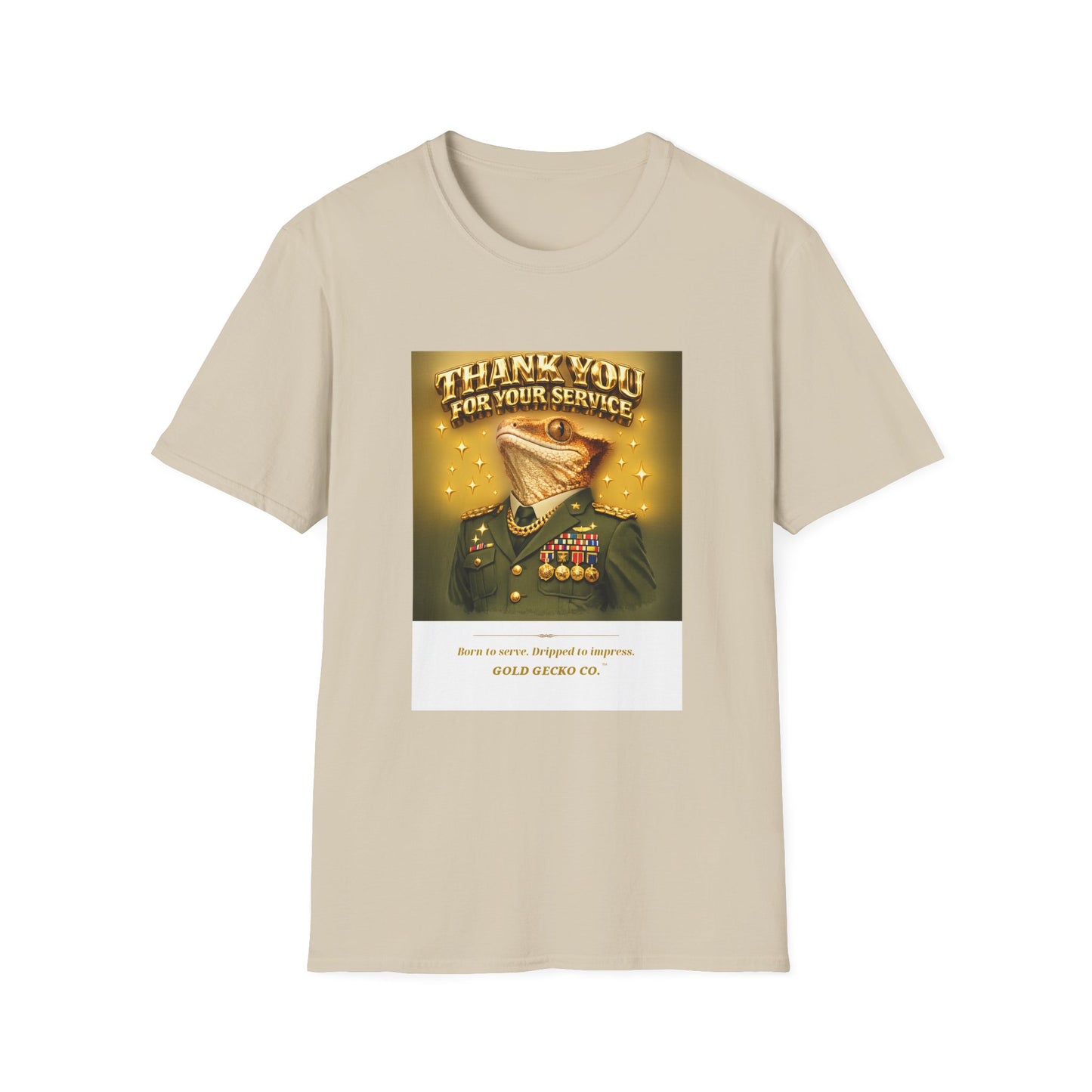 Gold Gecko Co.™ | Army Strong | Crested Gecko | Comfort Colors 6500