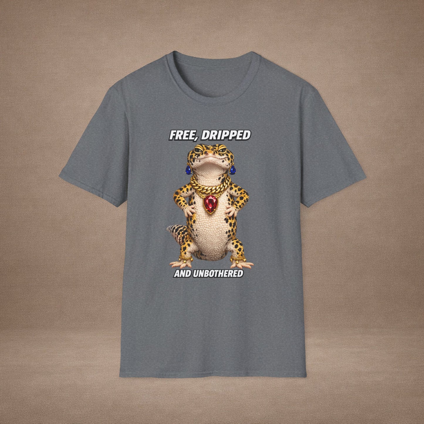 DESIGN #04-1 Free, Dripped & Unbothered — 4th of July Tee