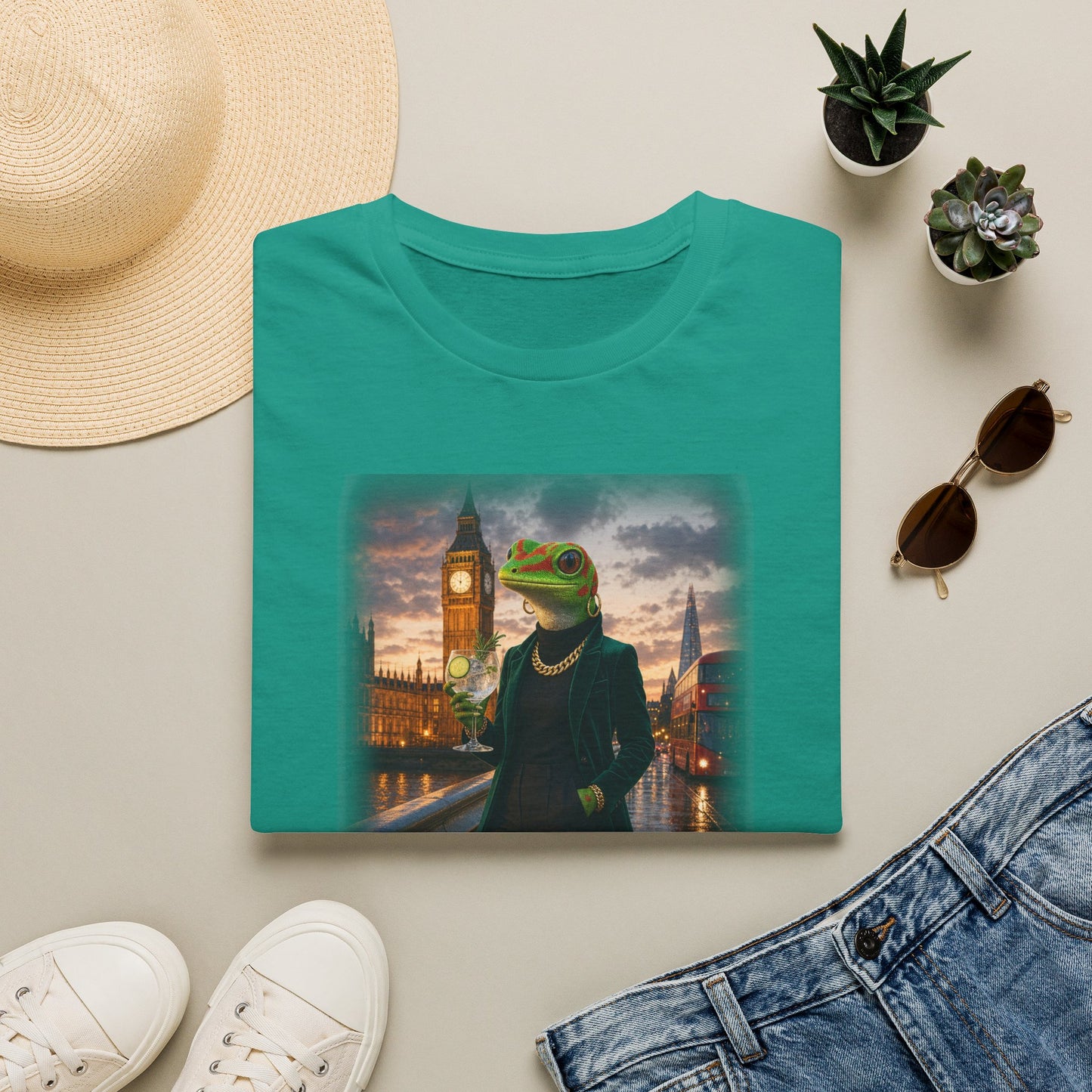Gold Gecko Co.™ | London | Day Gecko | Comfort Colors 6500