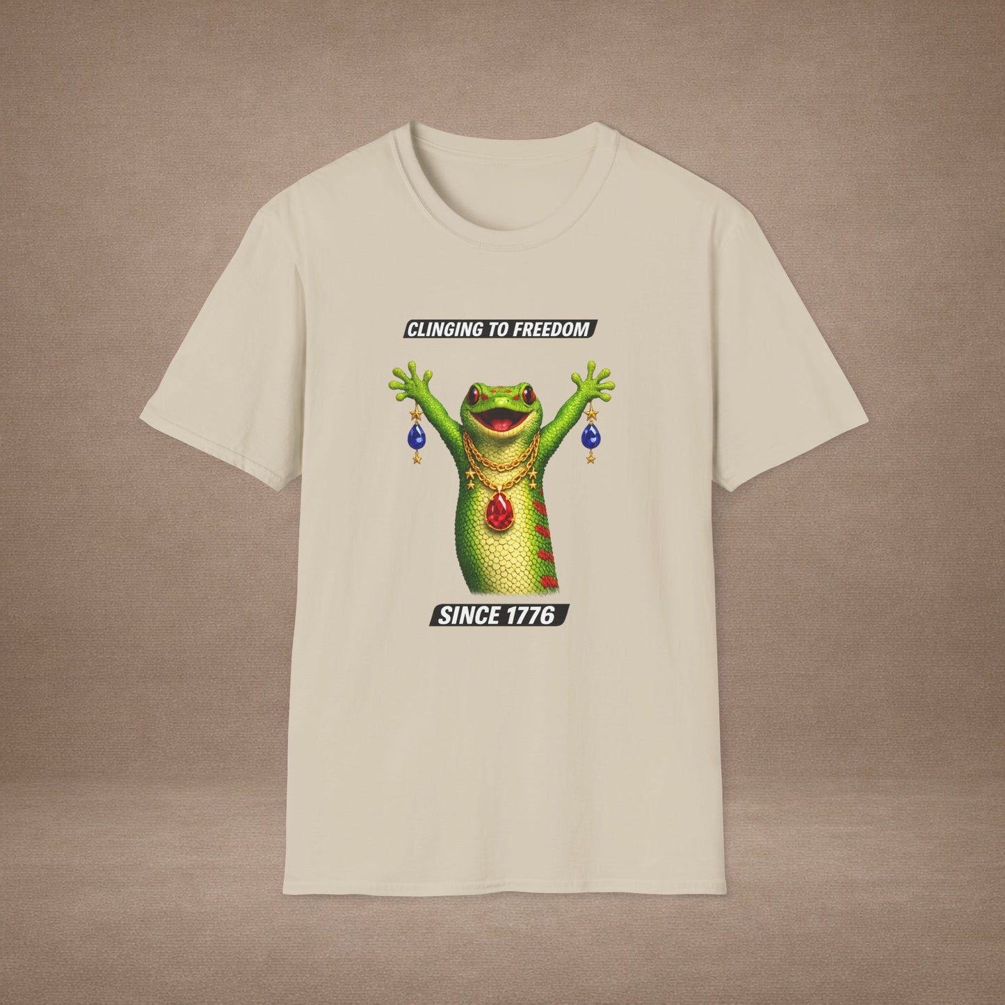 DESIGN #14 Clinging To Freedom 1776 — 4th of July Tee