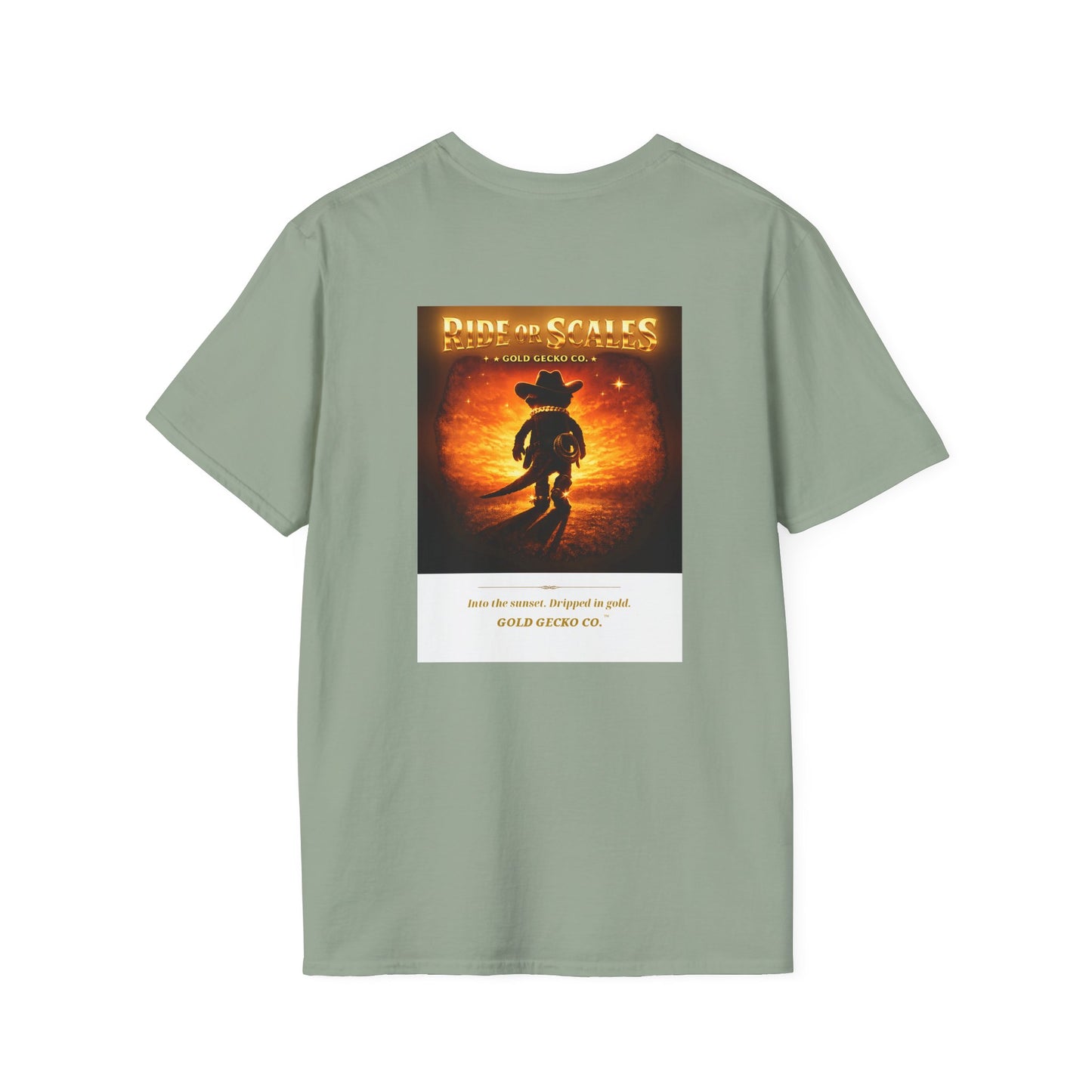 Gold Gecko Co.™ | Sunset Cowboy | Leopard Gecko | Comfort Colors 6500