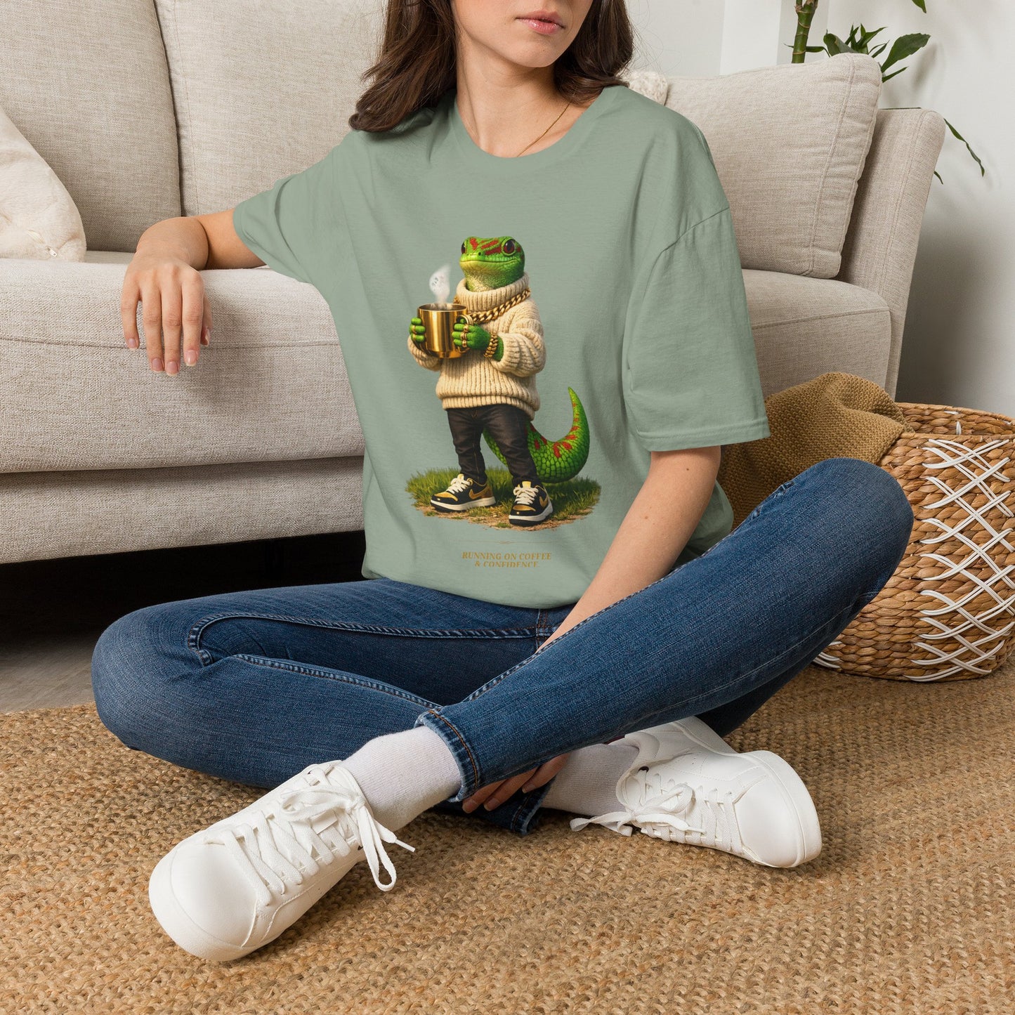 Gold Gecko Co.™ | Cozy | Day Gecko | Comfort Colors 6500
