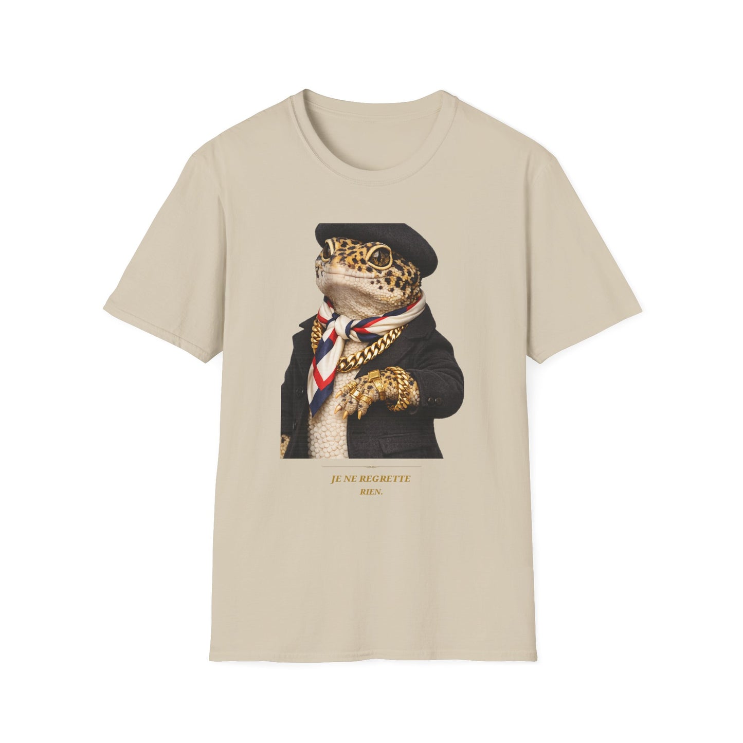 Gold Gecko Co.™ | Je Ne Regrette Rien | Leopard Gecko | Comfort Colors 6500