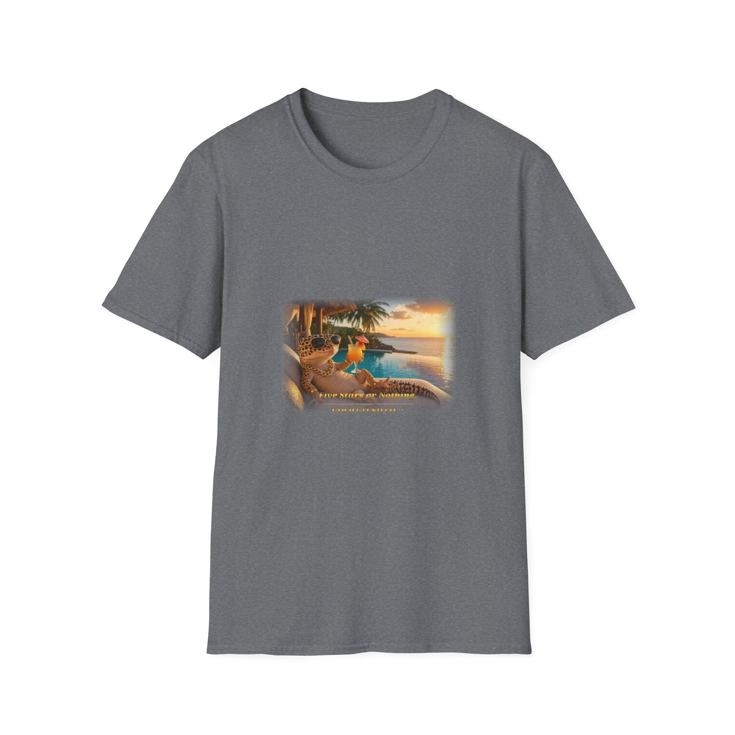 Gold Gecko Co.™ | Five Stars | Leopard Gecko | Comfort Colors 6500