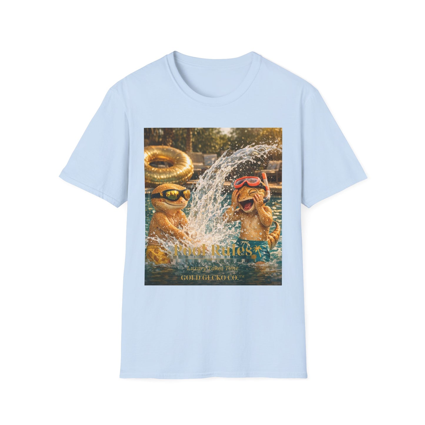 Col1403-03-V2-TS-Gildan64000-PoolRules-Realistic-GoldGeckoCo