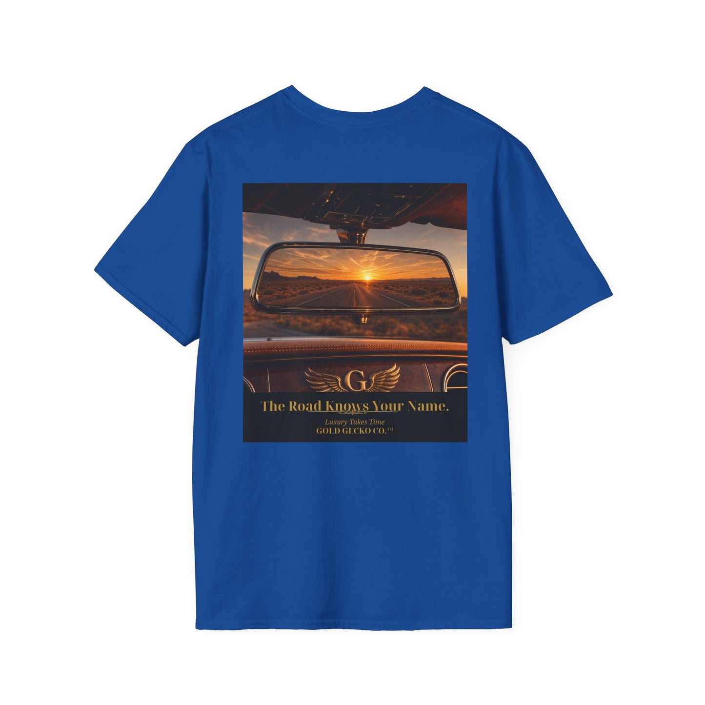 Col1142-03-V6-TS-Gildan64000-RoadRoyalty-SunsetDrive-DayGecko-Realistic-GoldGeckoCo