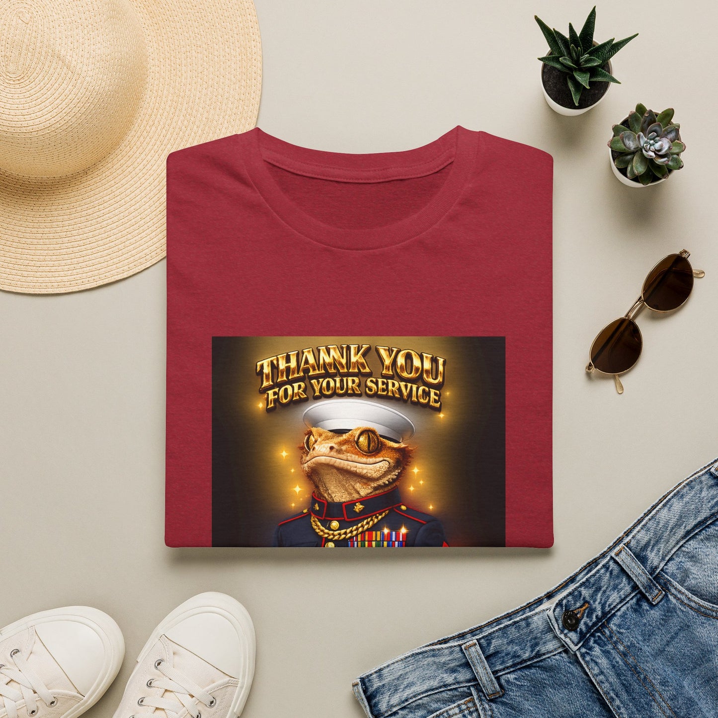 Gold Gecko Co.™ | Marines Semper Drip | Crested Gecko | Comfort Colors 6500