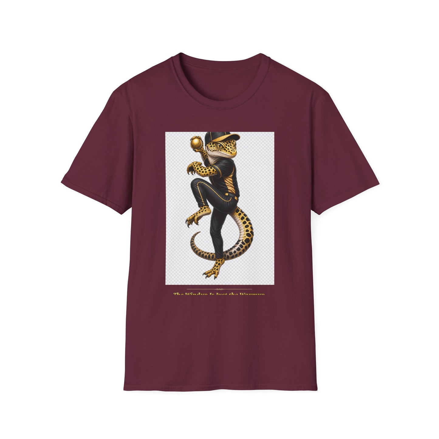 Gold Gecko Co. | The Windup Is Just the Warmup | Pitcher Gecko Tee