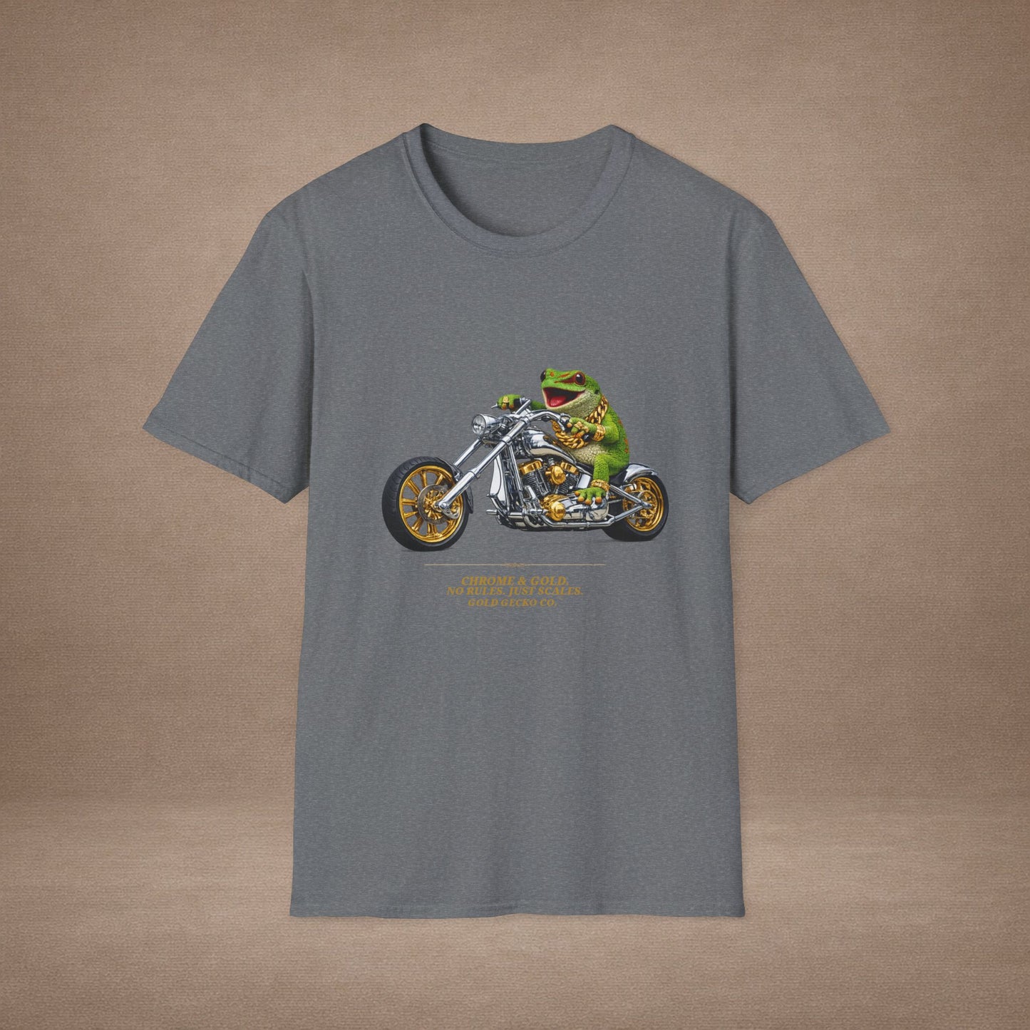 DESIGN #30-3 - Day Gecko + Chopper -No Rules Just Scales