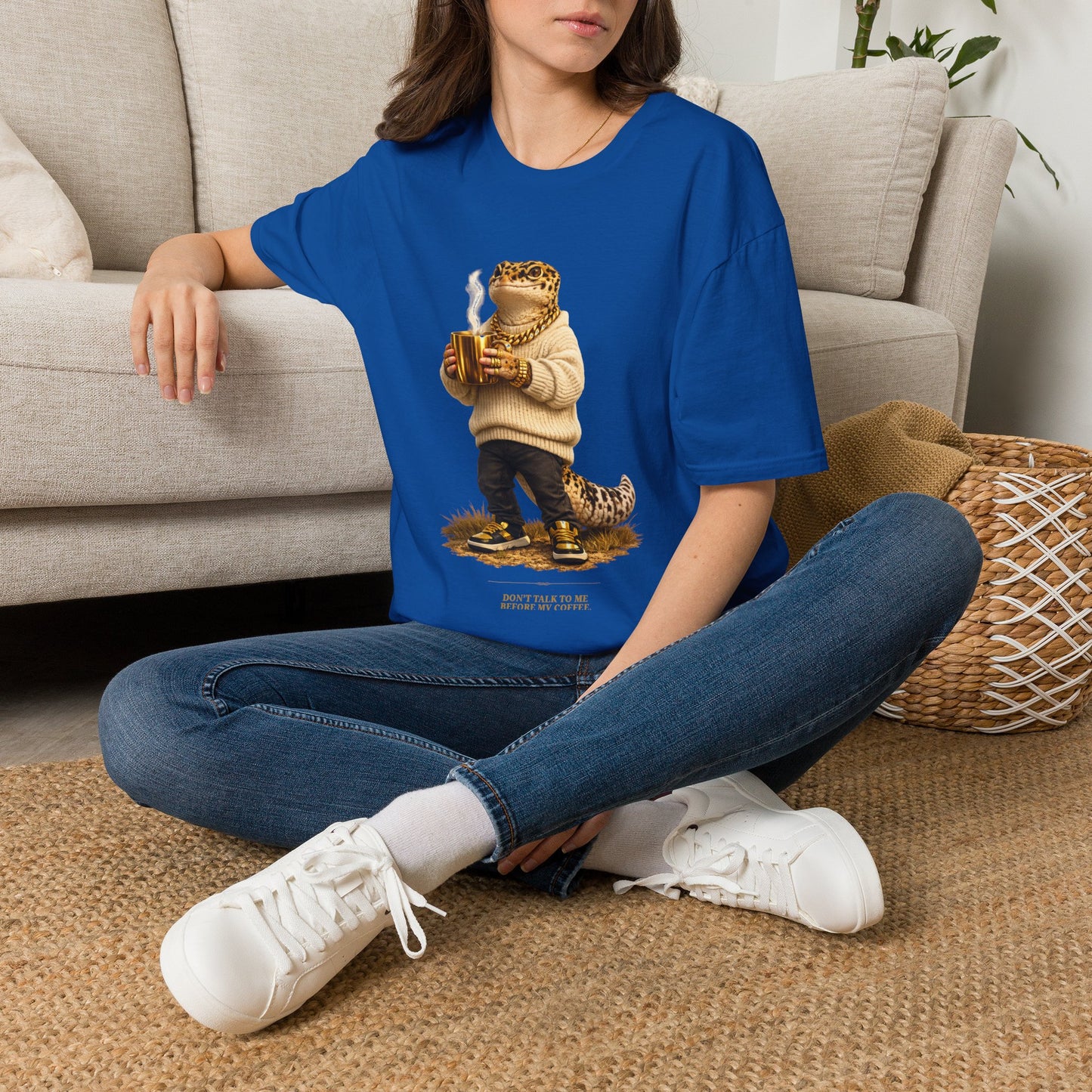 Gold Gecko Co.™ | Cozy | Leopard Gecko | Comfort Colors 6500