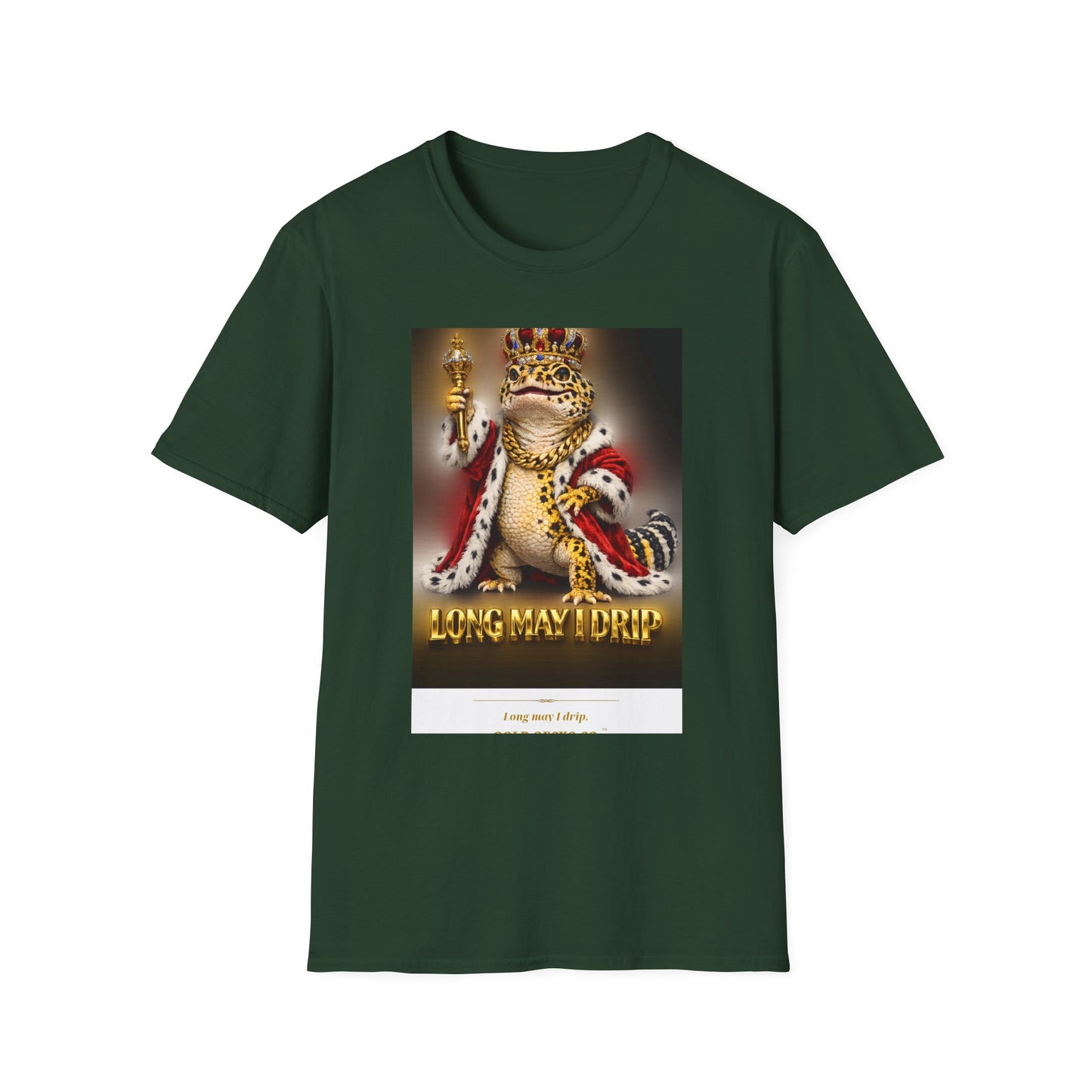 Gold Gecko Co.™ | Long May I Drip | Crested Gecko | Comfort Colors 6500