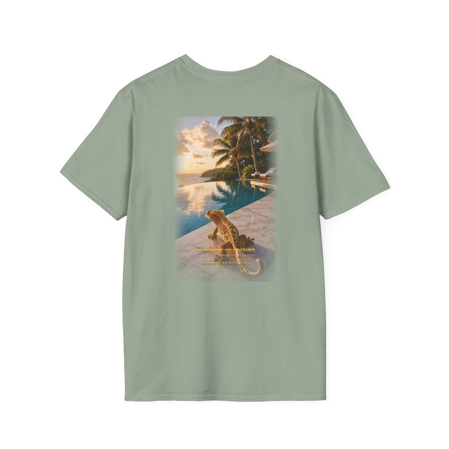 Gold Gecko Co.™ | Five Stars | Crested Gecko | Comfort Colors 6500