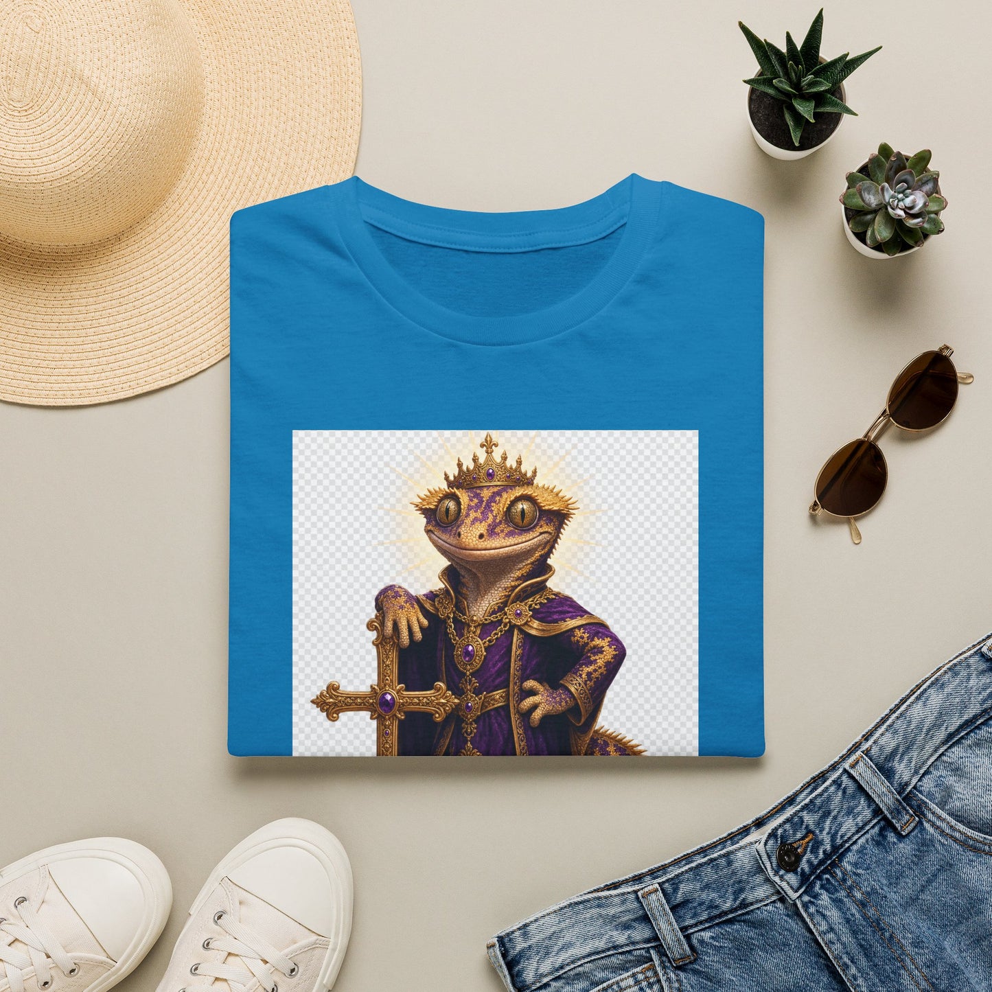 Gold Gecko Co. | He Said I'm Chosen. I Said Obviously. | Faith Gecko Tee