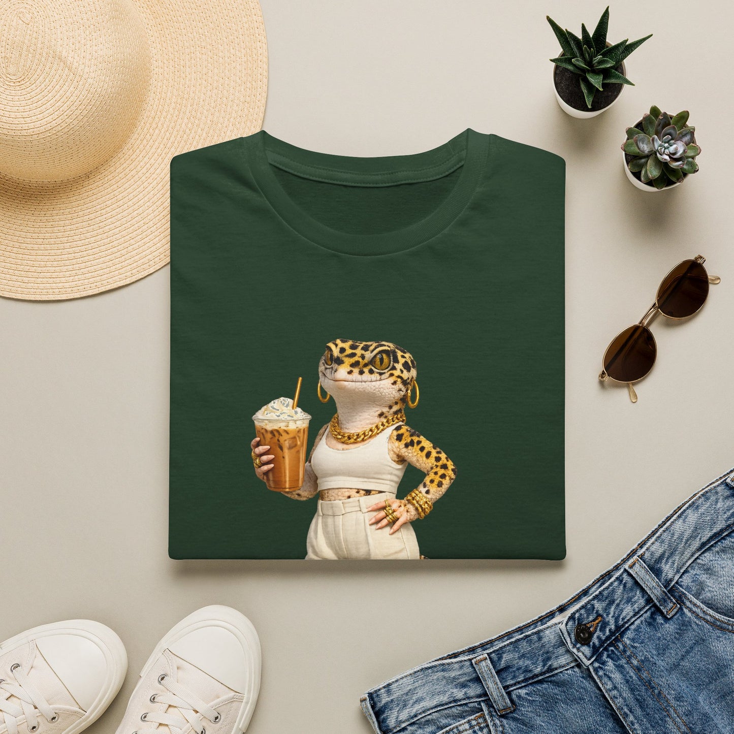 Gold Gecko Co.™ | Summer | Leopard Gecko | Comfort Colors 6500