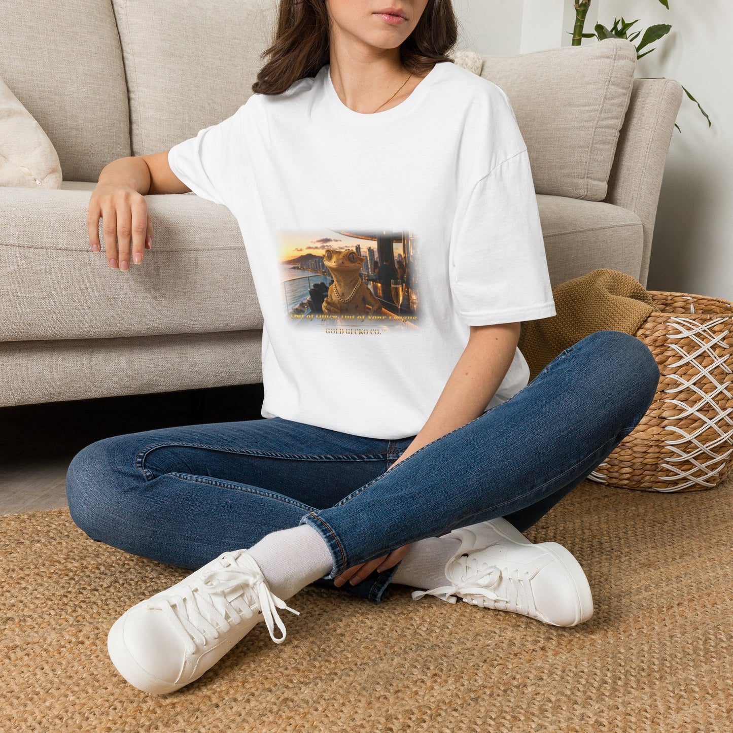Gold Gecko Co.™ | Out of Office | Crested Gecko | Comfort Colors 6500