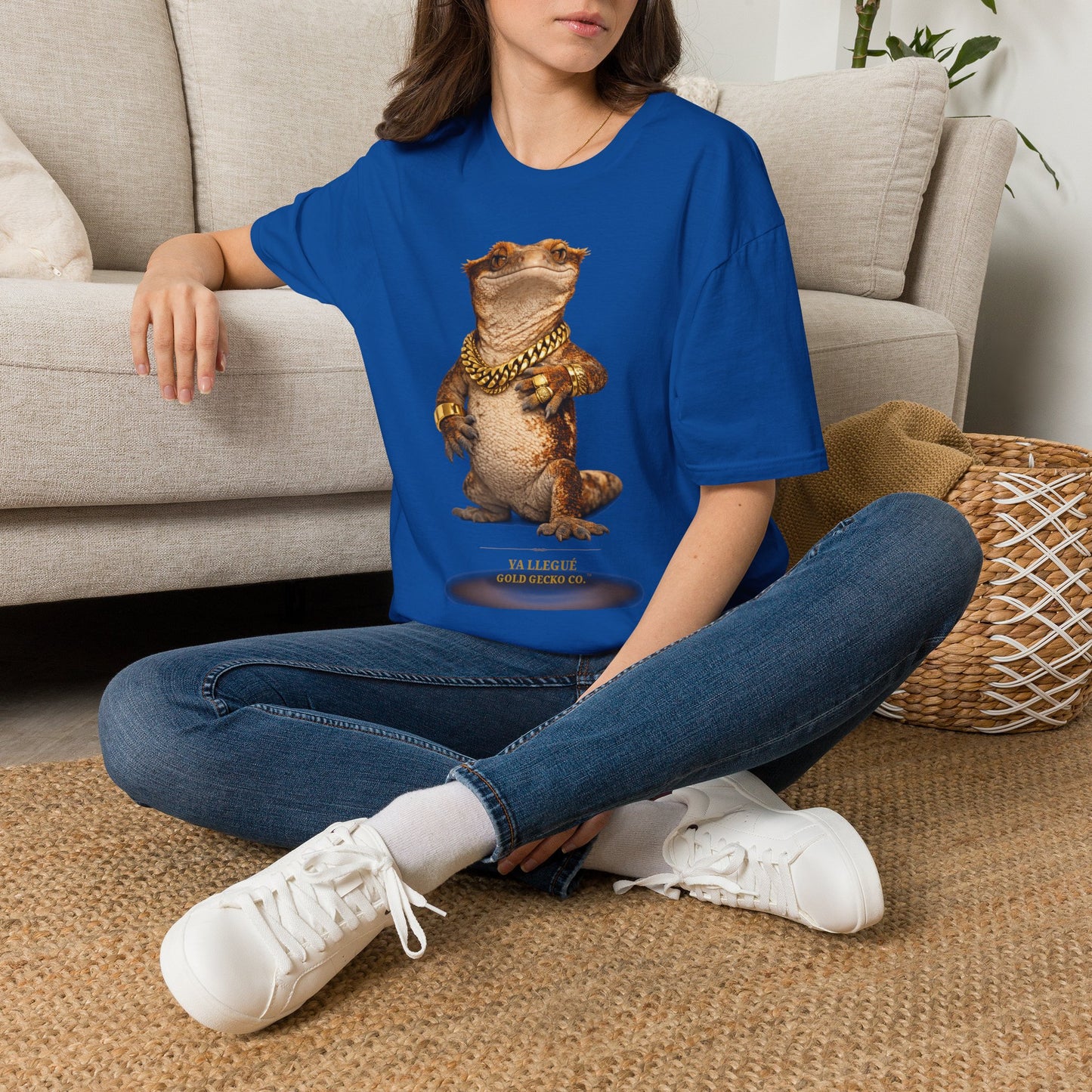 Gold Gecko Co.™ | Ya Llegué | Crested Gecko | Comfort Colors 6500