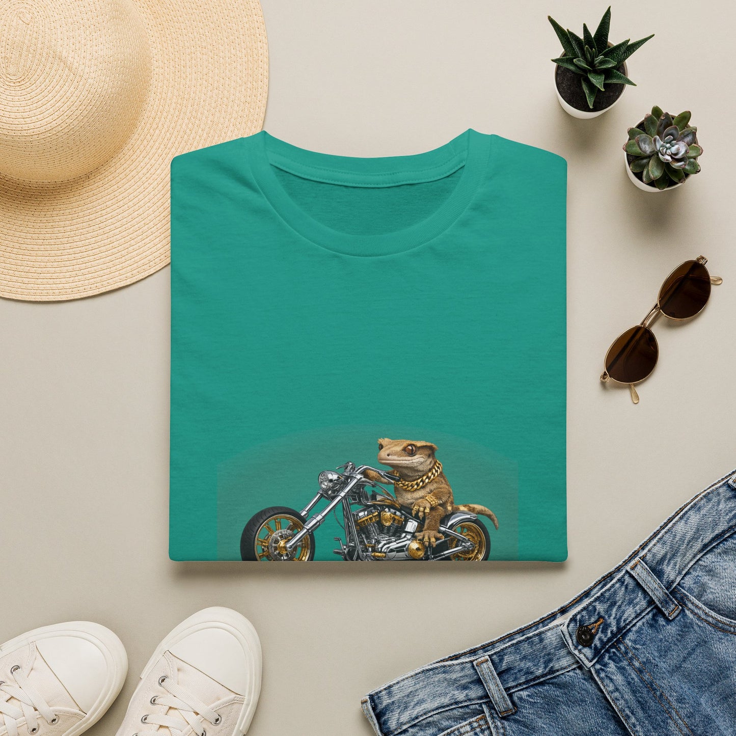 Gold Gecko Co.™ | Crested Chopper | Crested Gecko | Comfort Colors 6500
