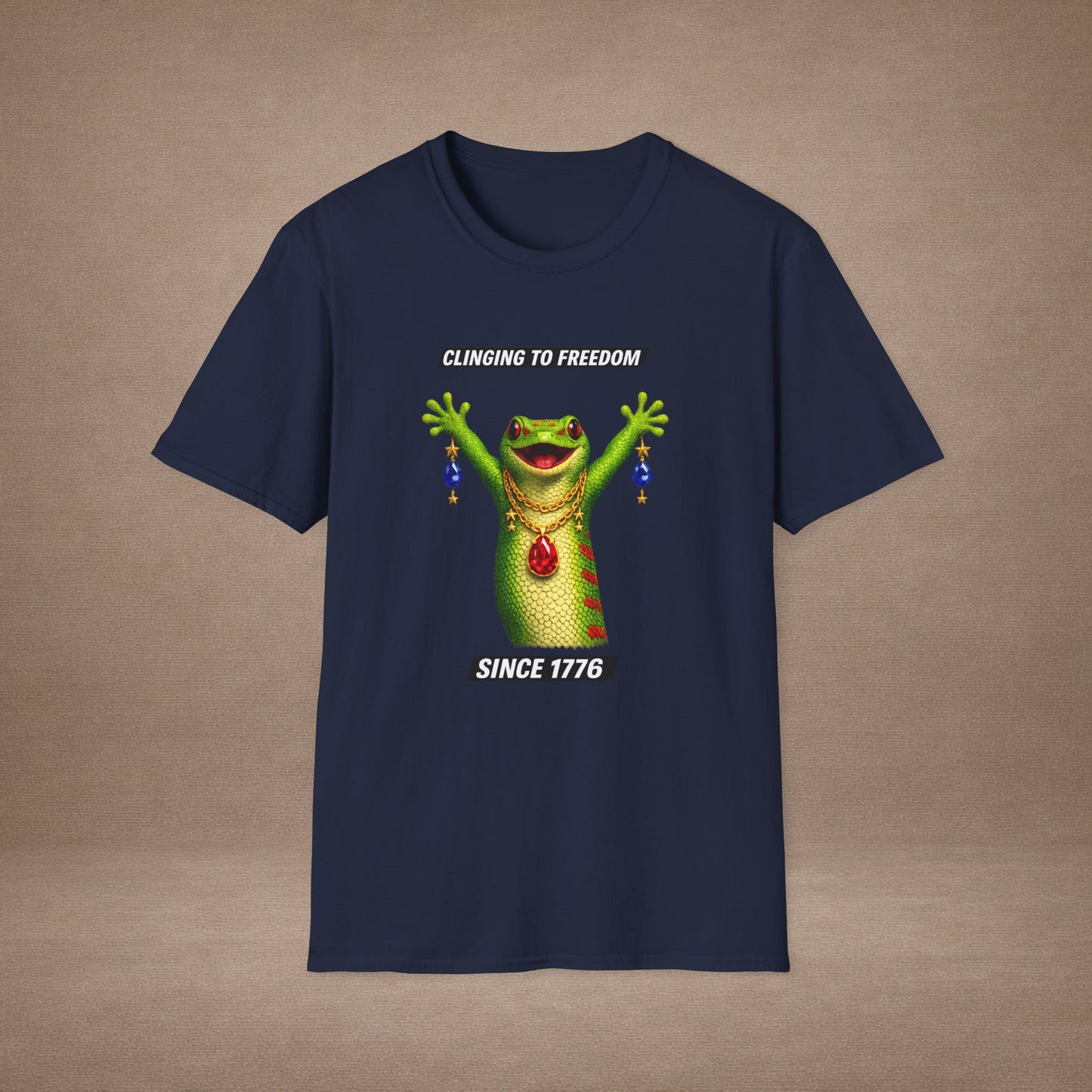 DESIGN #14 Clinging To Freedom 1776 — 4th of July Tee