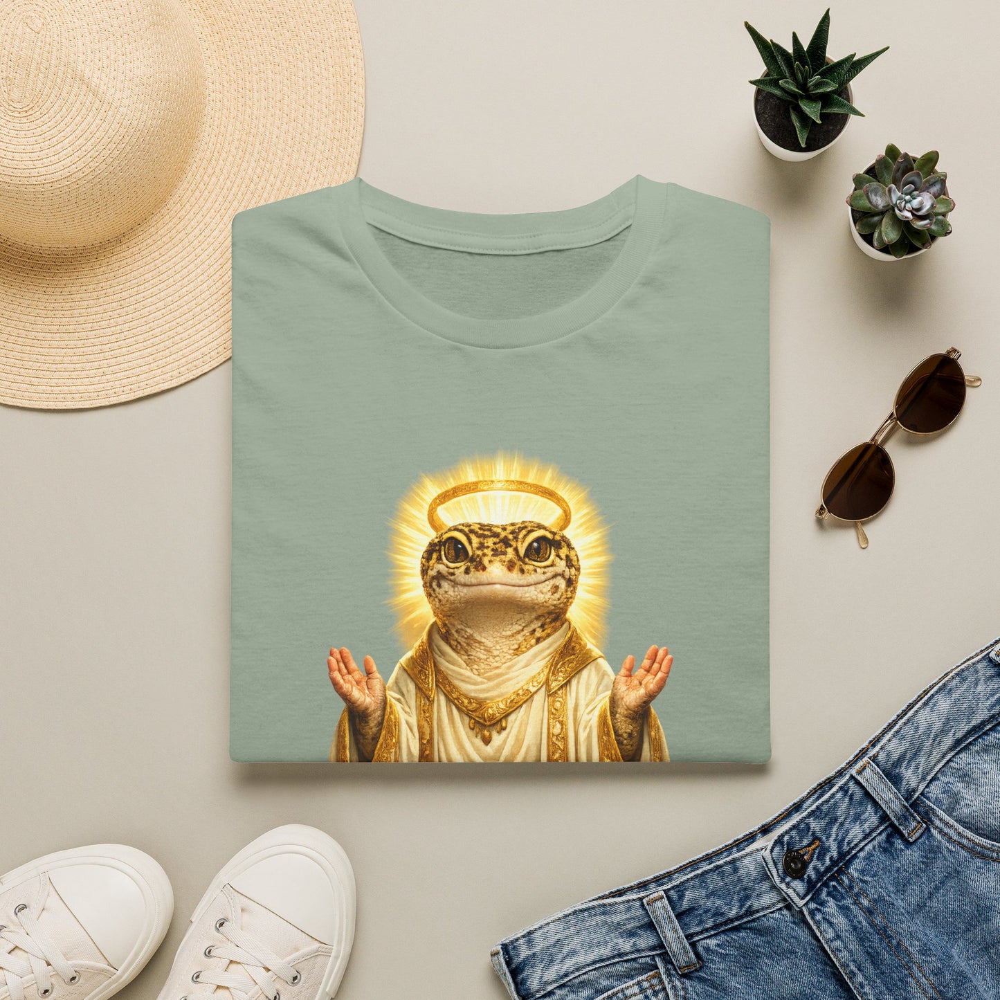 Gold Gecko Co. | Blessed. Covered. Untouchable. | Blessing Gecko Tee