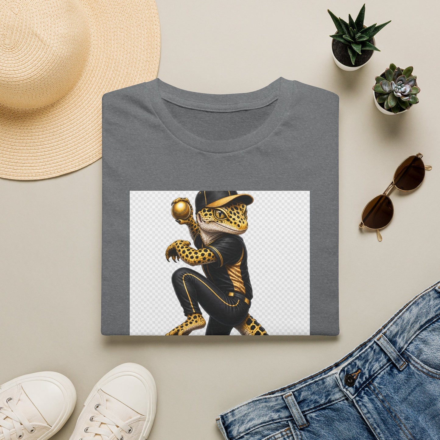 Gold Gecko Co. | The Windup Is Just the Warmup | Pitcher Gecko Tee