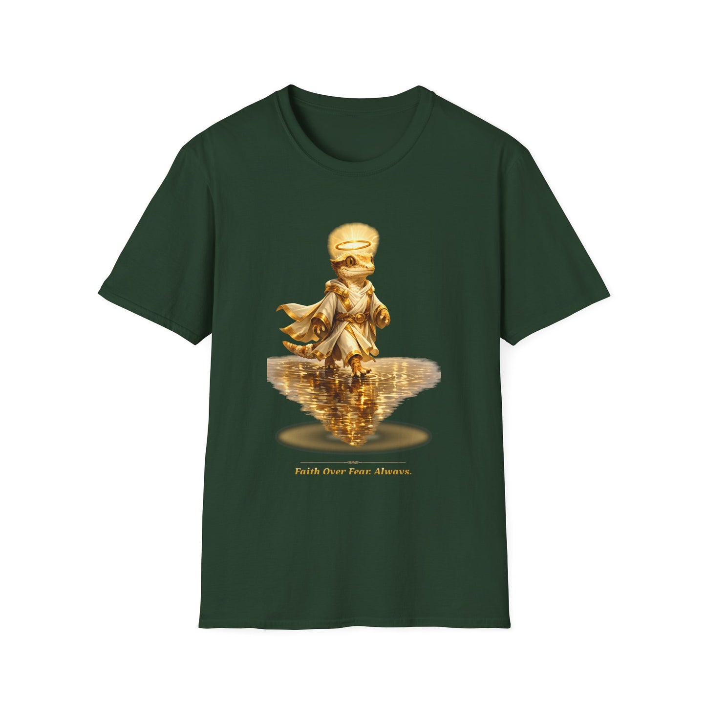 Gold Gecko Co. | Faith Over Fear. Always. | Walking on Water Gecko Tee