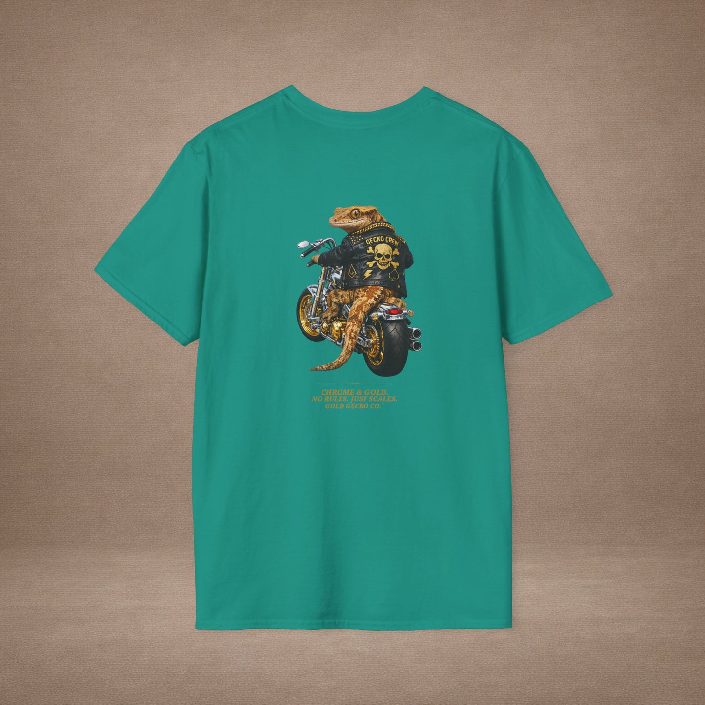 DESIGN #30-1 - Crested Gecko + Chopper -No Rules Just Scales