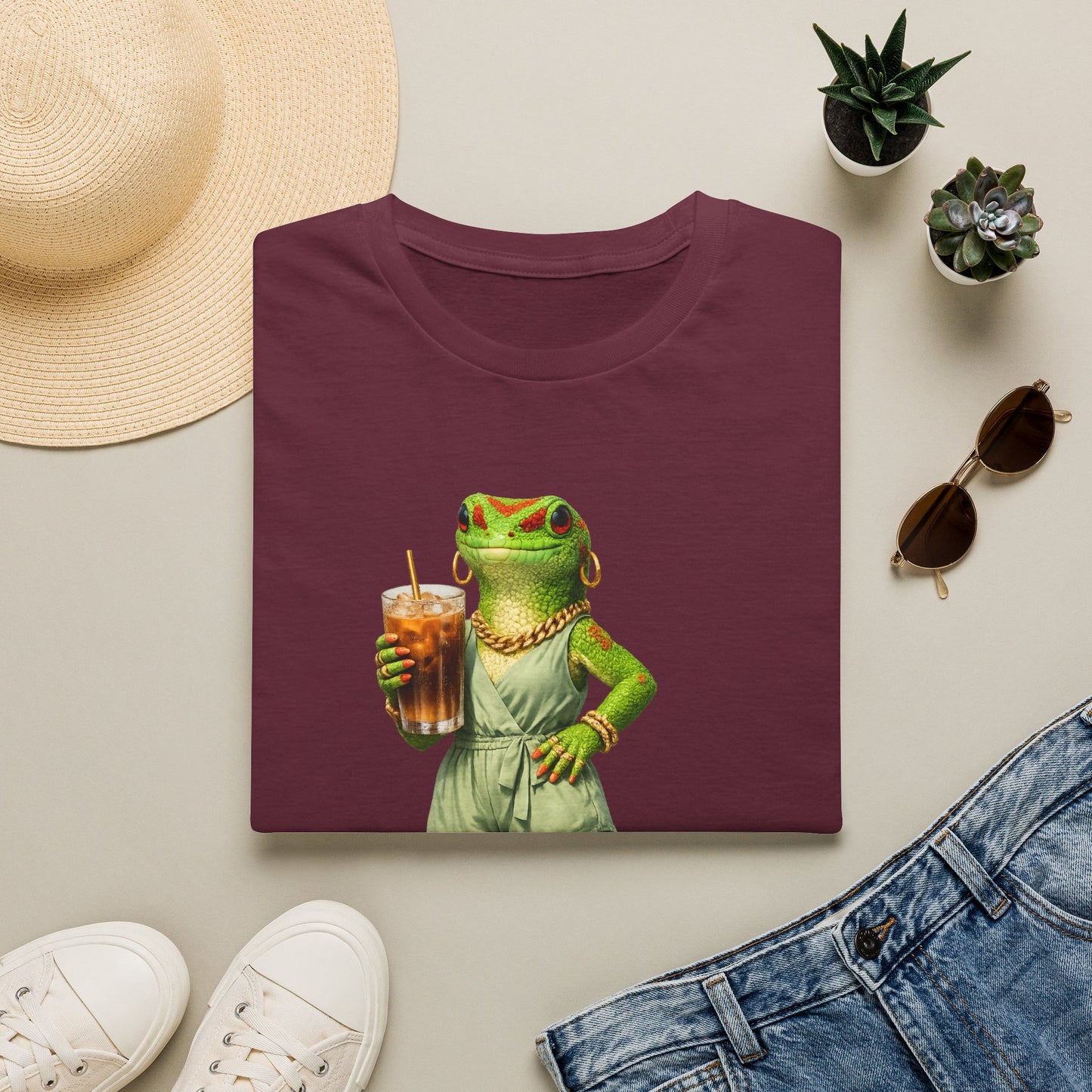 Gold Gecko Co.™ | Summer | Day Gecko | Comfort Colors 6500