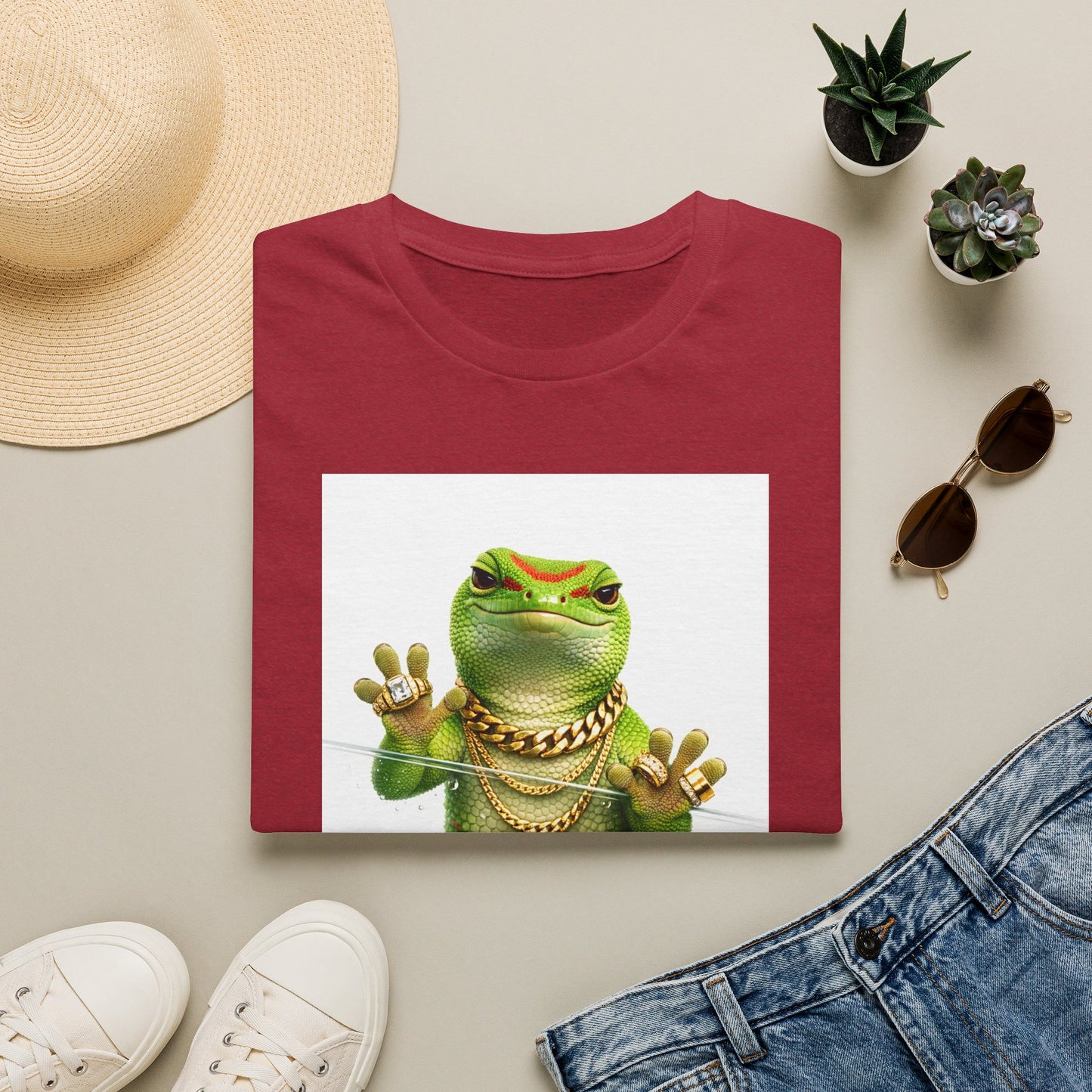 Gold Gecko Co.™ | Glass | Day Gecko | Comfort Colors 6500