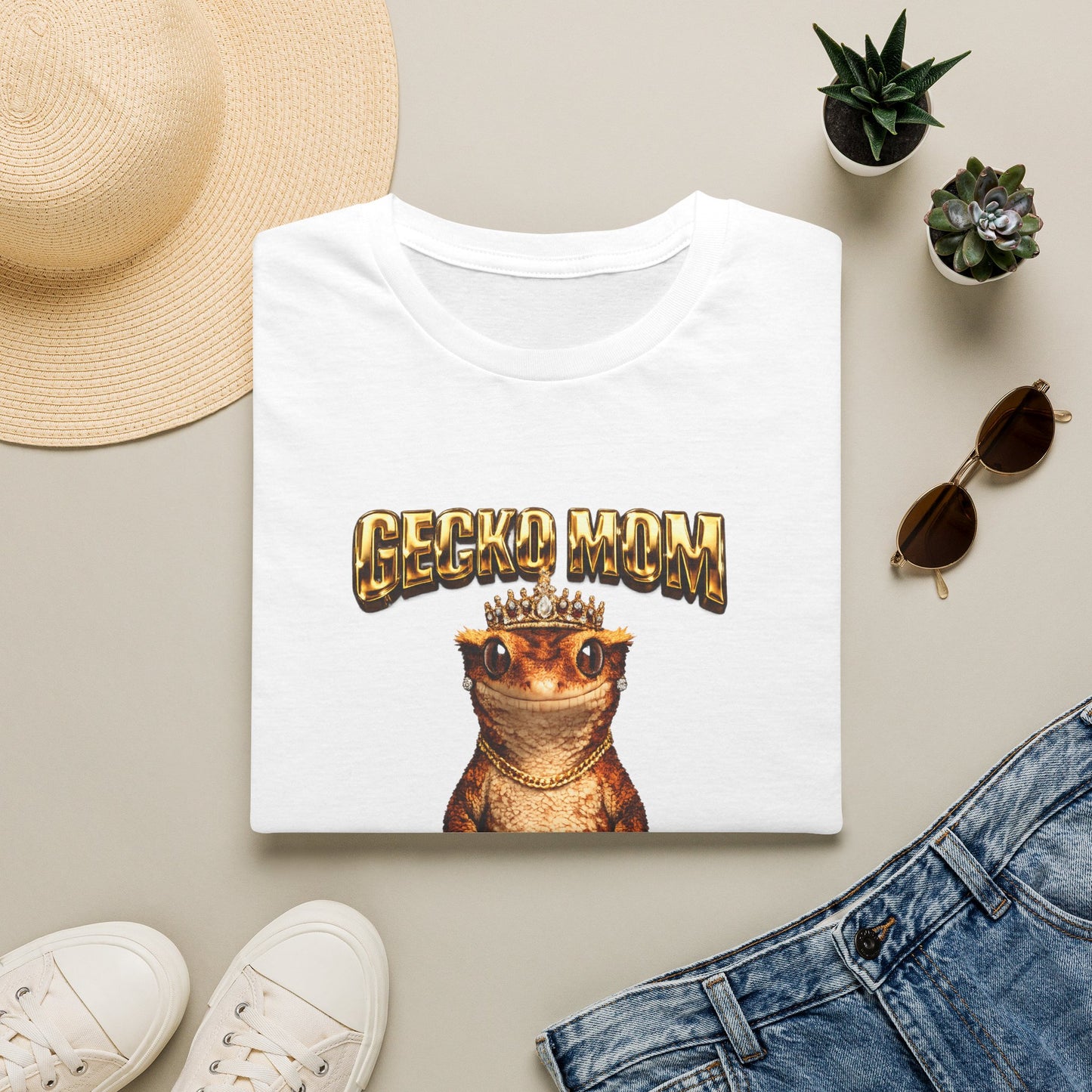 DESIGN #10 Gecko Mom — Raising Royalty Since Day One