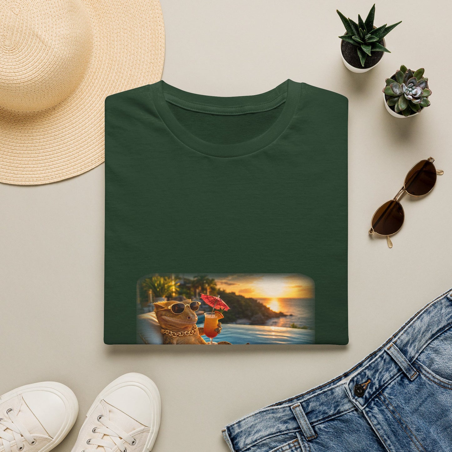 Gold Gecko Co.™ | Five Stars | Crested Gecko | Comfort Colors 6500