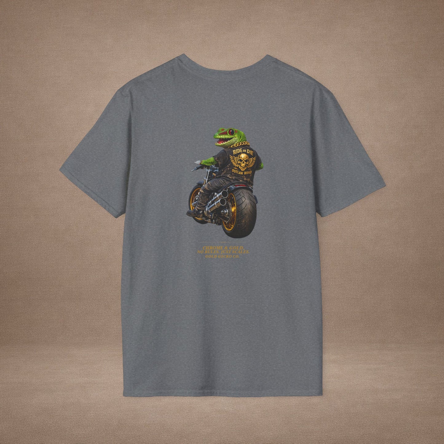 DESIGN #30-3 - Day Gecko + Chopper -No Rules Just Scales