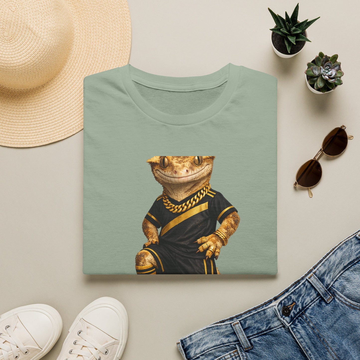 Gold Gecko Co.™ | I Do Not Run | Leopard Gecko | Comfort Colors 6500