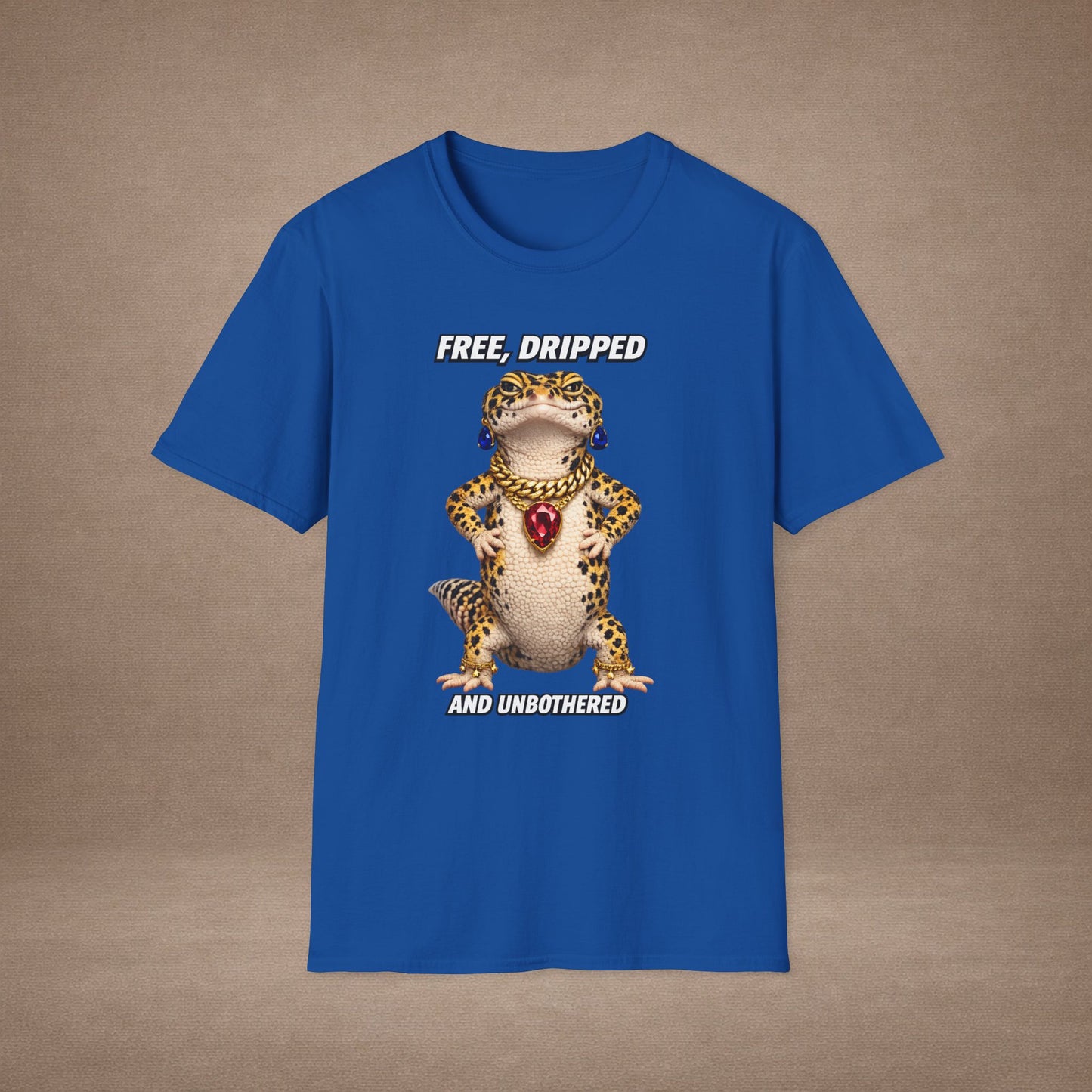DESIGN #04-1 Free, Dripped & Unbothered — 4th of July Tee