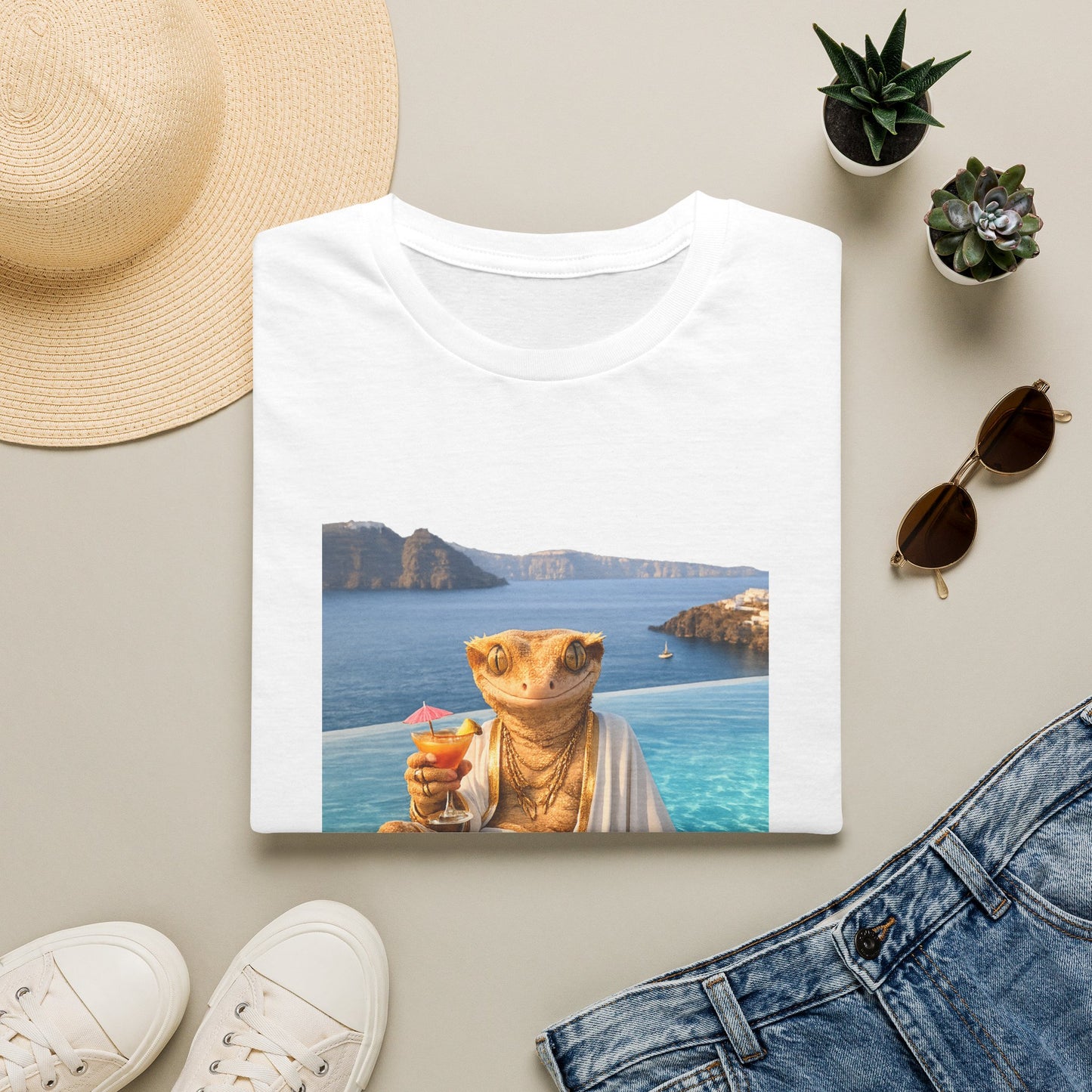 Gold Gecko Co.™ | Pool | Crested Gecko | Comfort Colors 6500