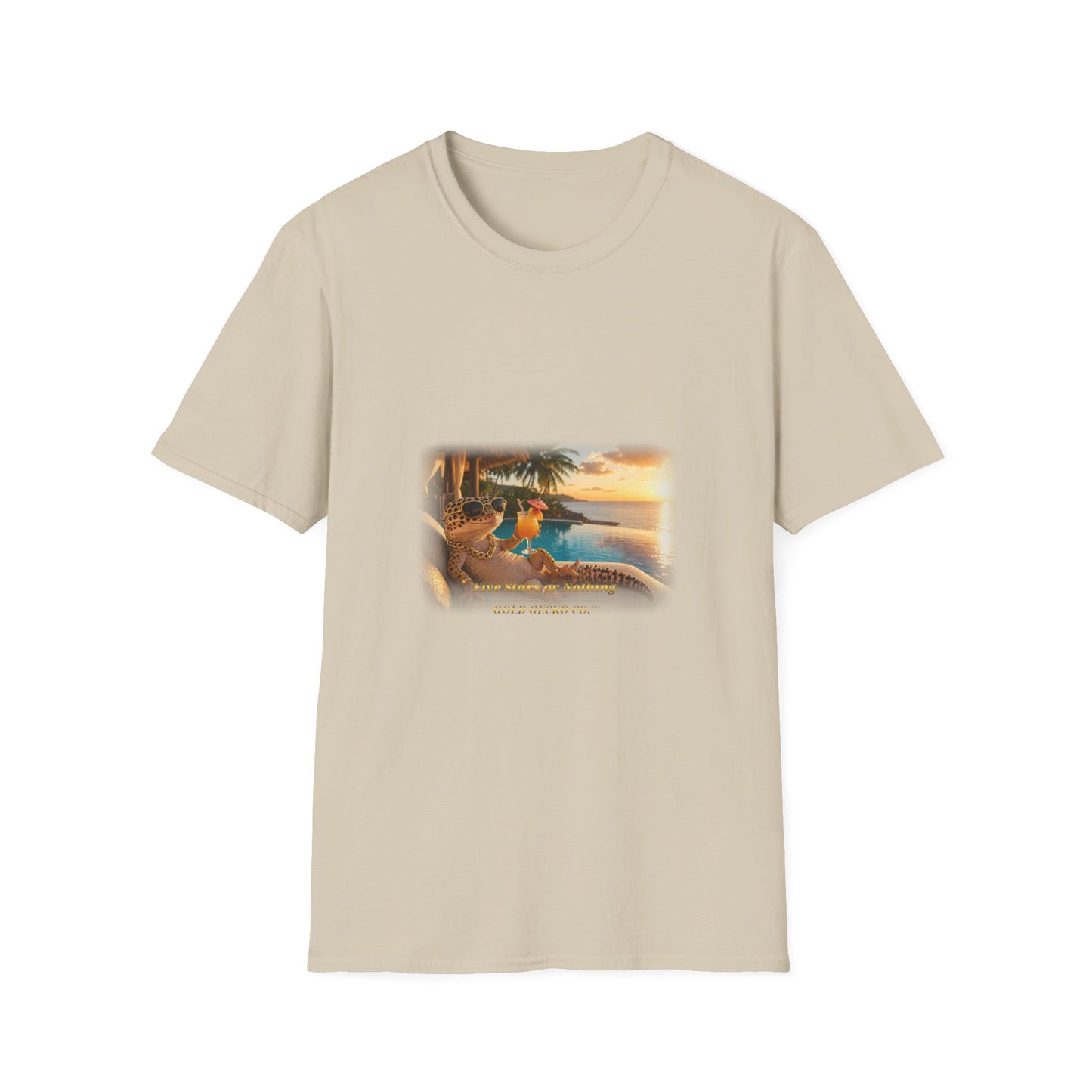 Gold Gecko Co.™ | Five Stars | Leopard Gecko | Comfort Colors 6500