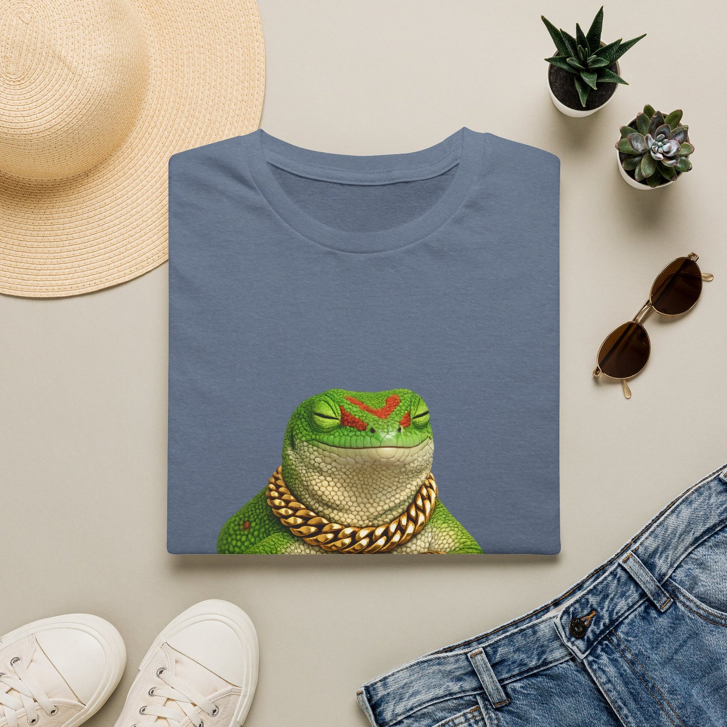 Gold Gecko Co.™ | Tranquila | Day Gecko | Comfort Colors 6500