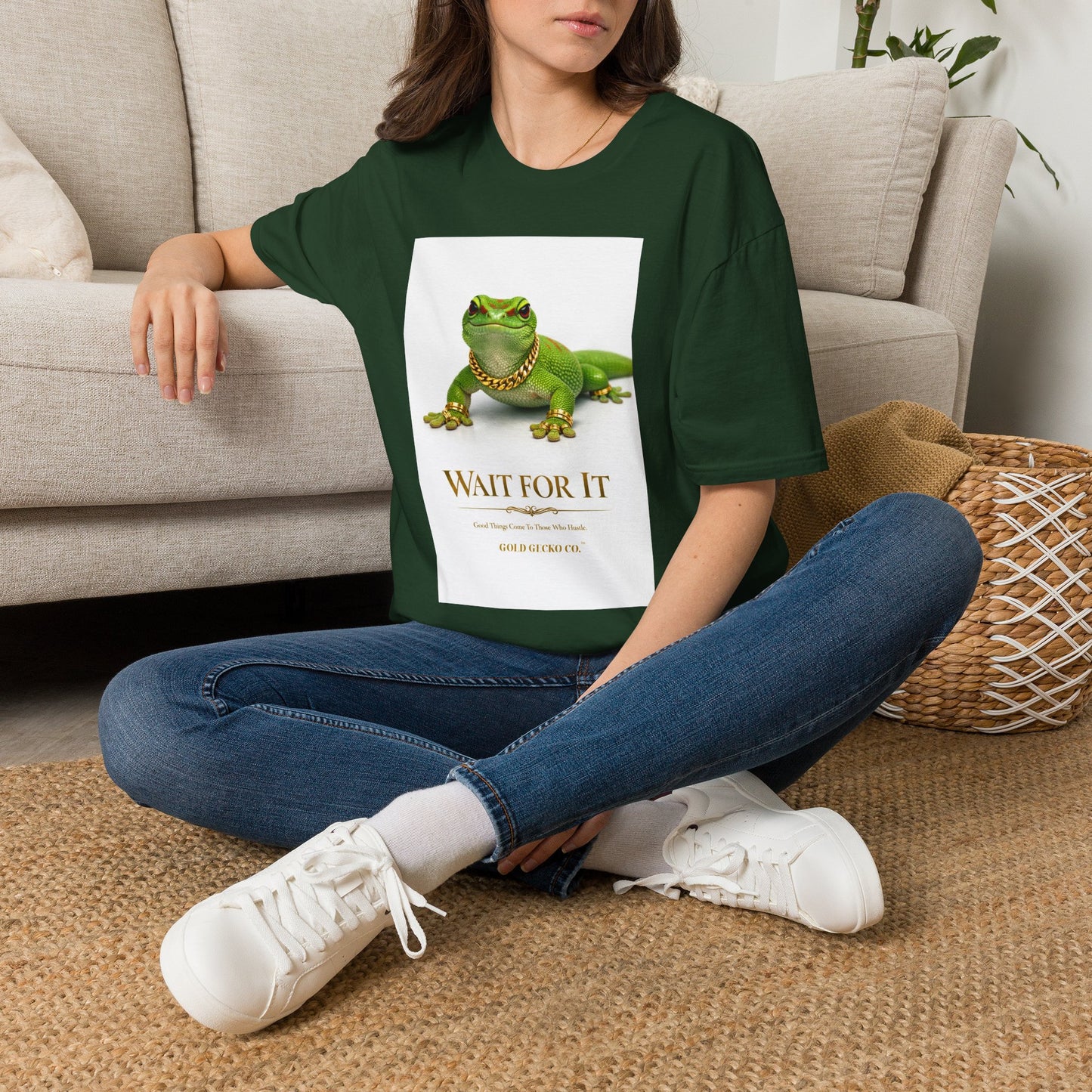 Gold Gecko Co.™ | Climbing | Day Gecko | Comfort Colors 6500