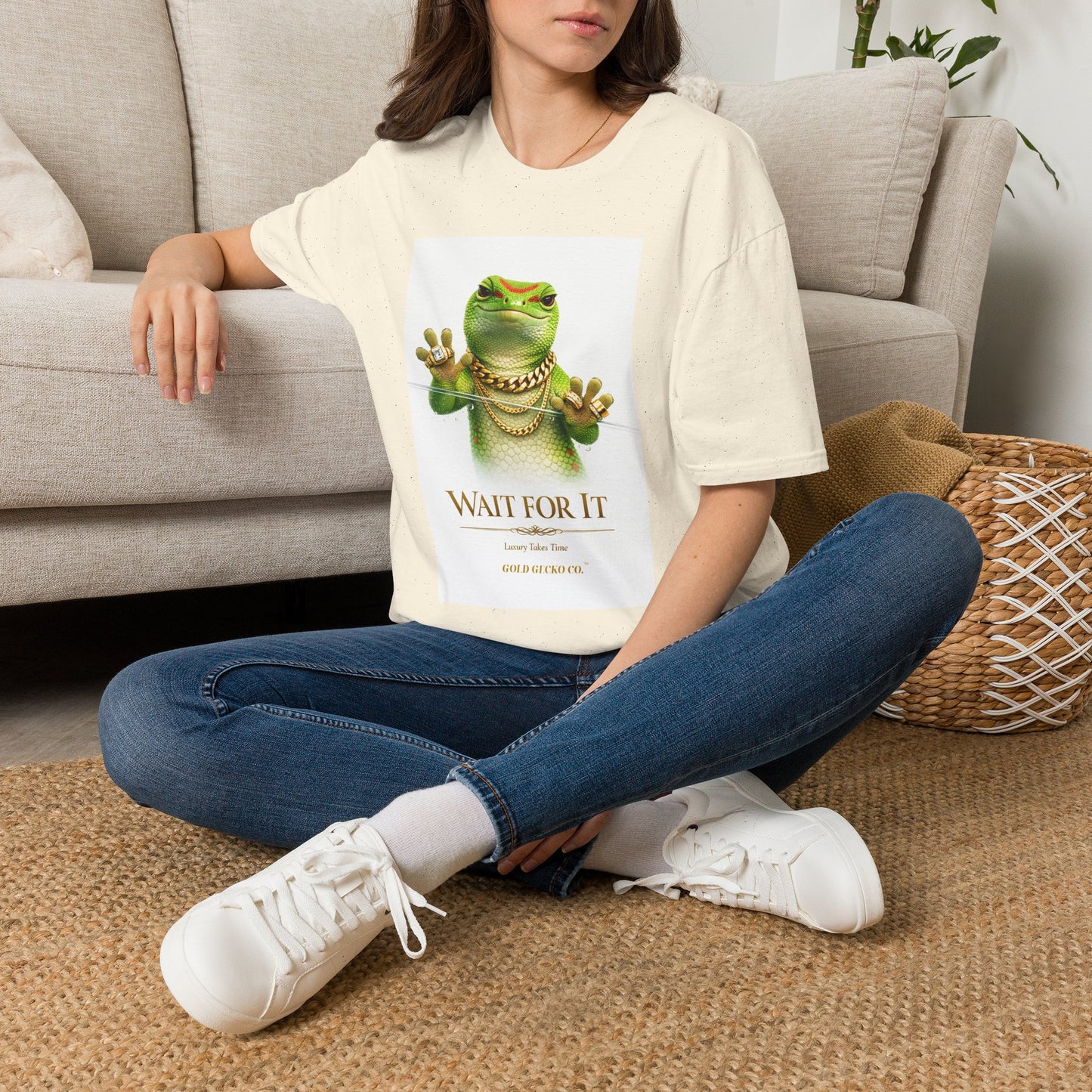 Gold Gecko Co.™ | Glass | Day Gecko | Comfort Colors 6500
