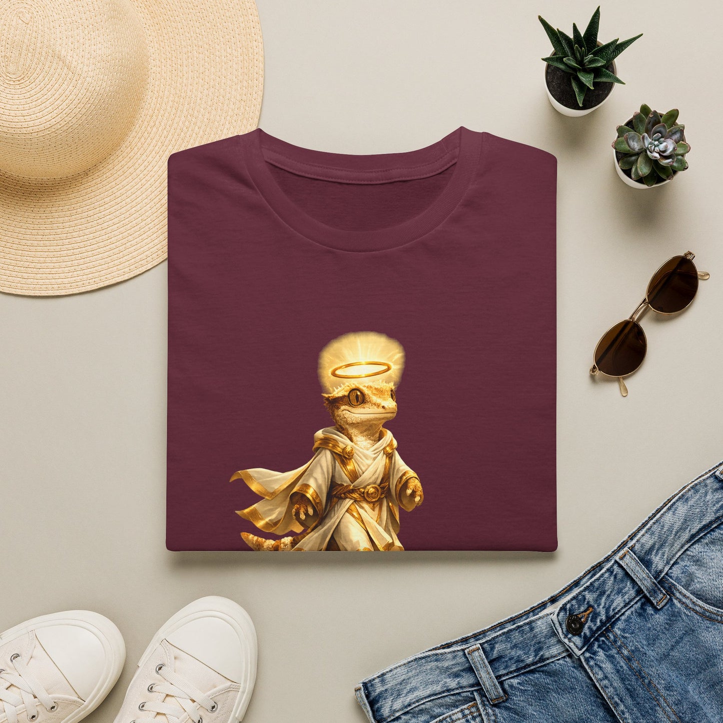 Gold Gecko Co. | Faith Over Fear. Always. | Walking on Water Gecko Tee