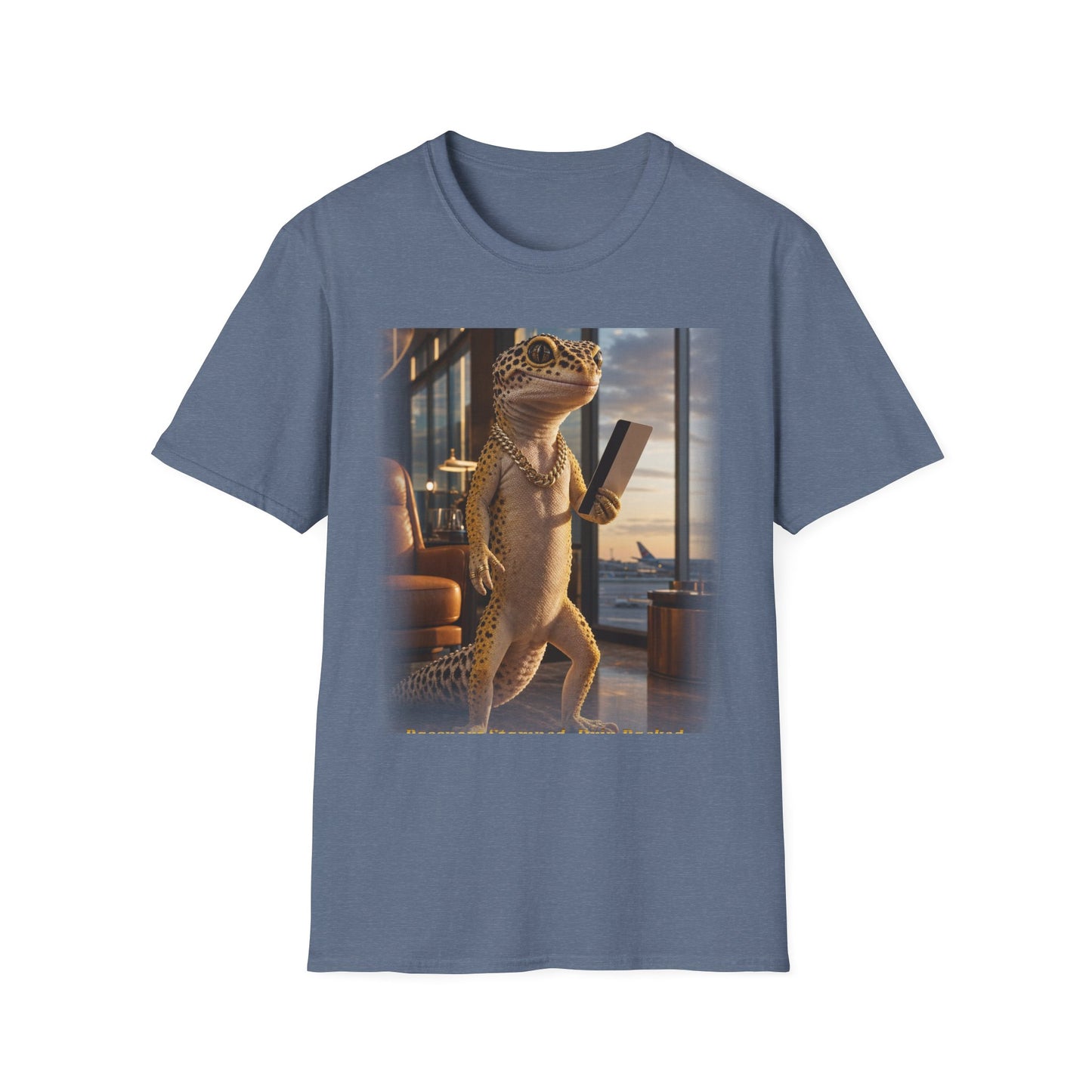 Col38-1 — Passport Stamped. Drip Packed. — Vacation Series (Leopard Gecko)
