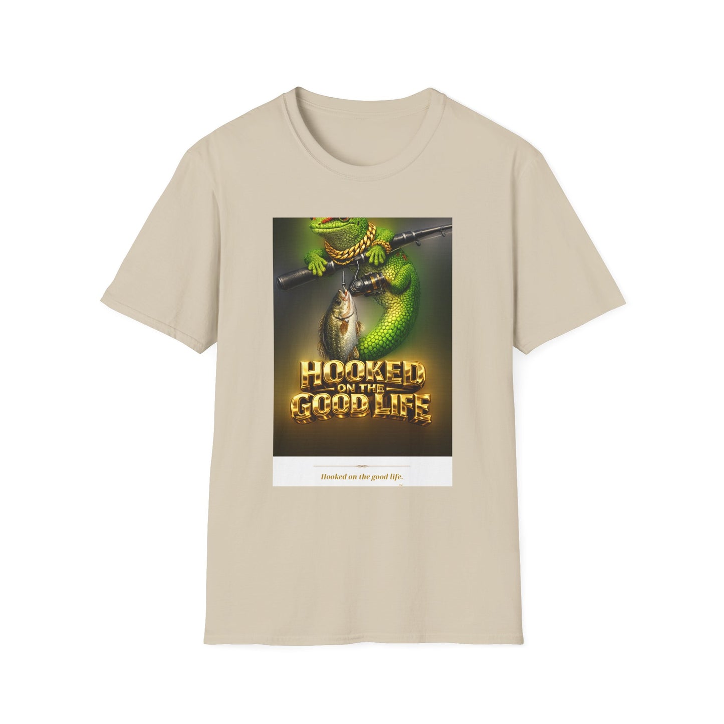 Gold Gecko Co.™ | Hooked on the Good Life | Day Gecko | Comfort Colors 6500
