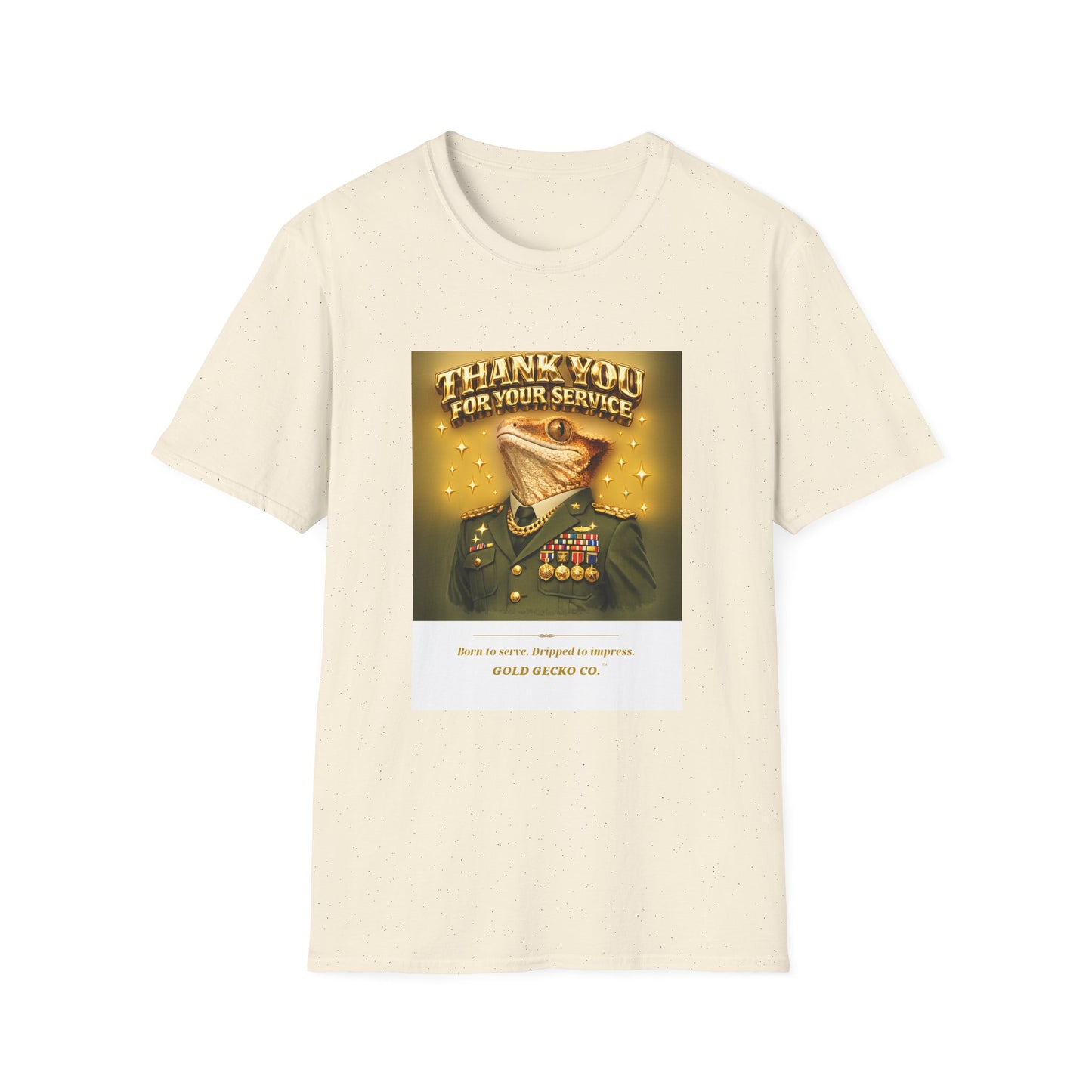 Gold Gecko Co.™ | Army Strong | Crested Gecko | Comfort Colors 6500