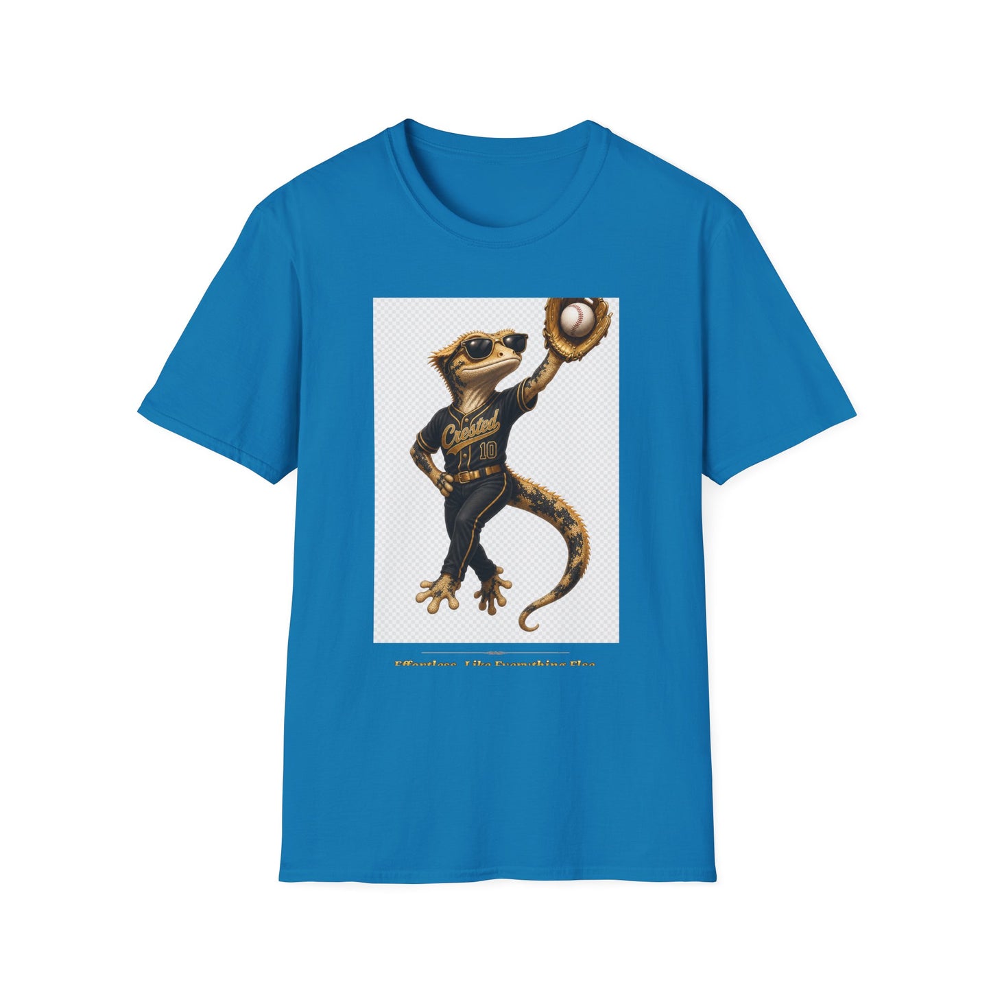 Gold Gecko Co. | Effortless. Like Everything Else. | Outfielder Gecko Tee