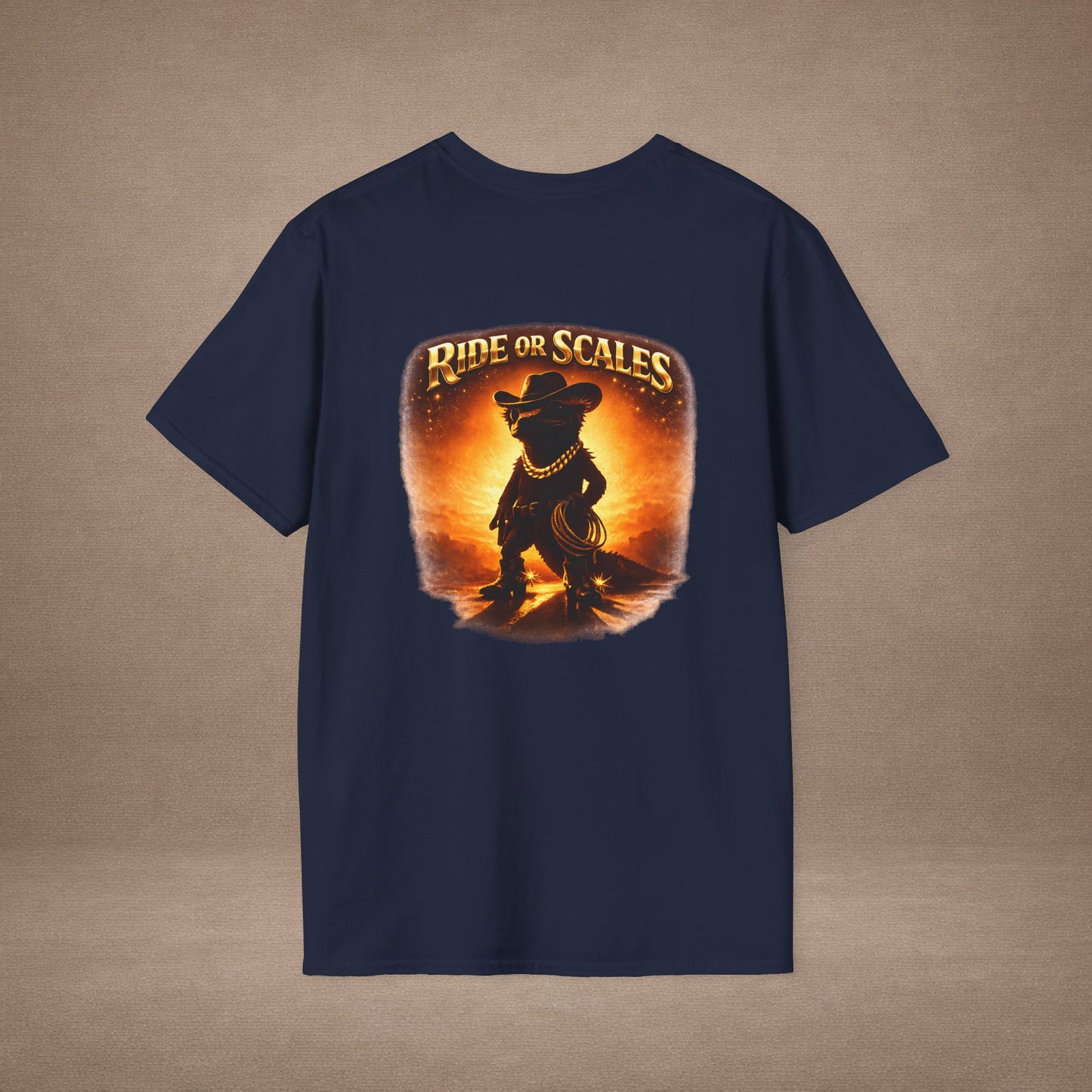 Design #09-2 - Cowgirl Gecko - "All Hat, All That"