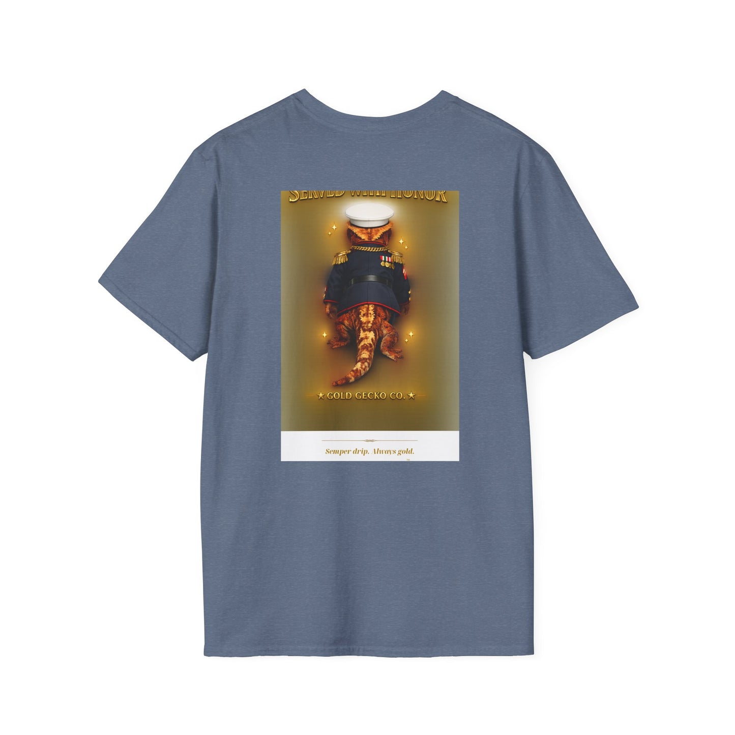 Gold Gecko Co.™ | Marines Semper Drip | Crested Gecko | Comfort Colors 6500