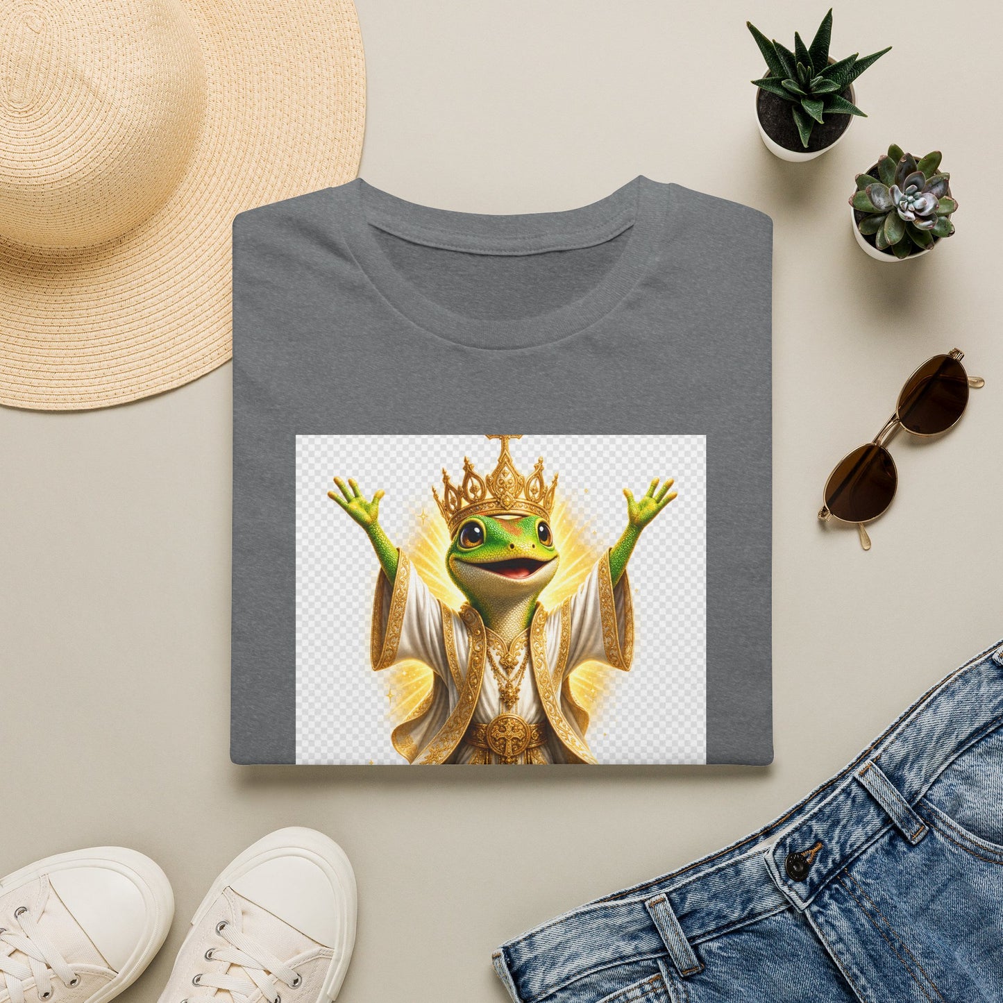 Gold Gecko Co. | Anointed. Unbothered. Elevated. | Faith Gecko Tee