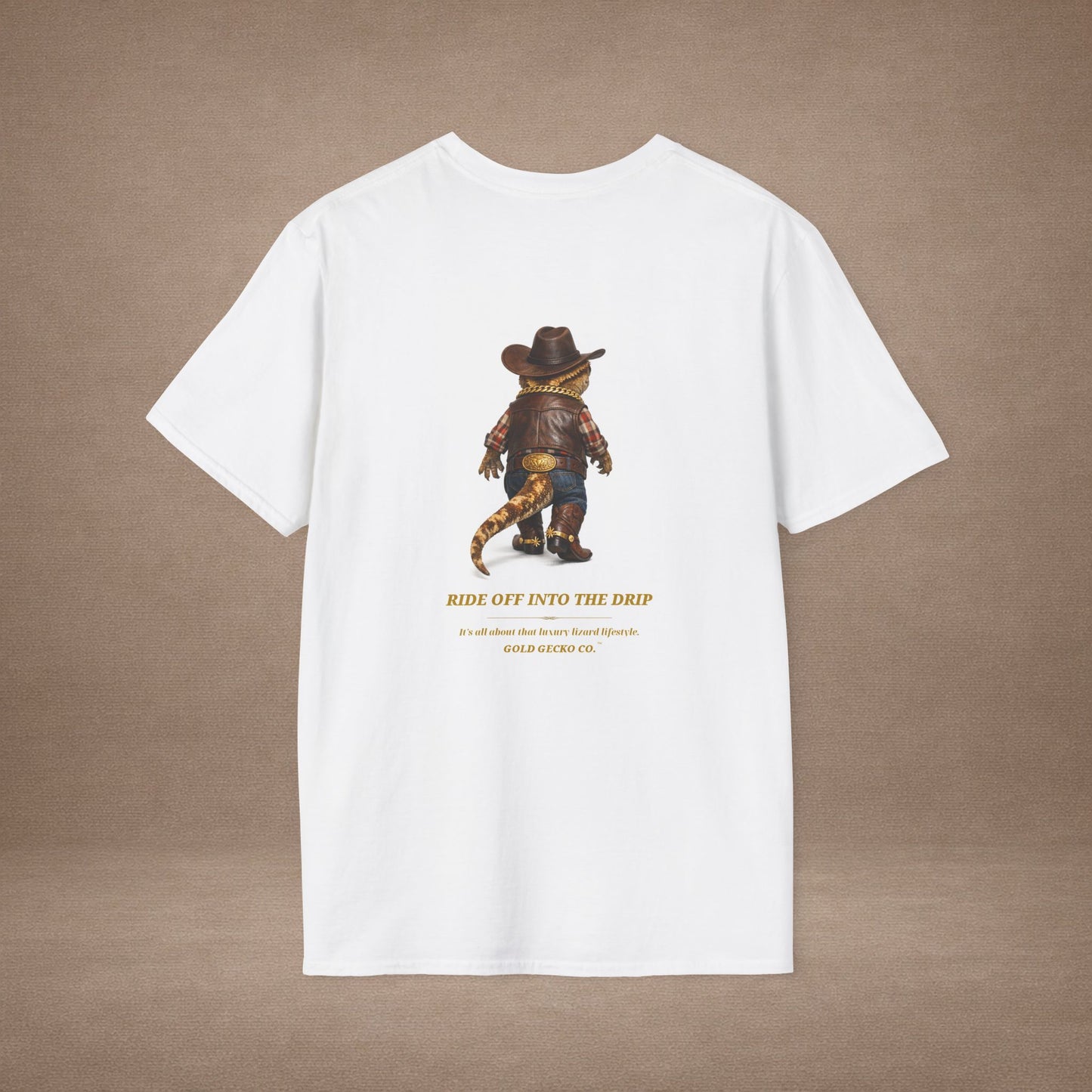 Design #09-1 - Cowboy Gecko - Y'All Can't Handle This